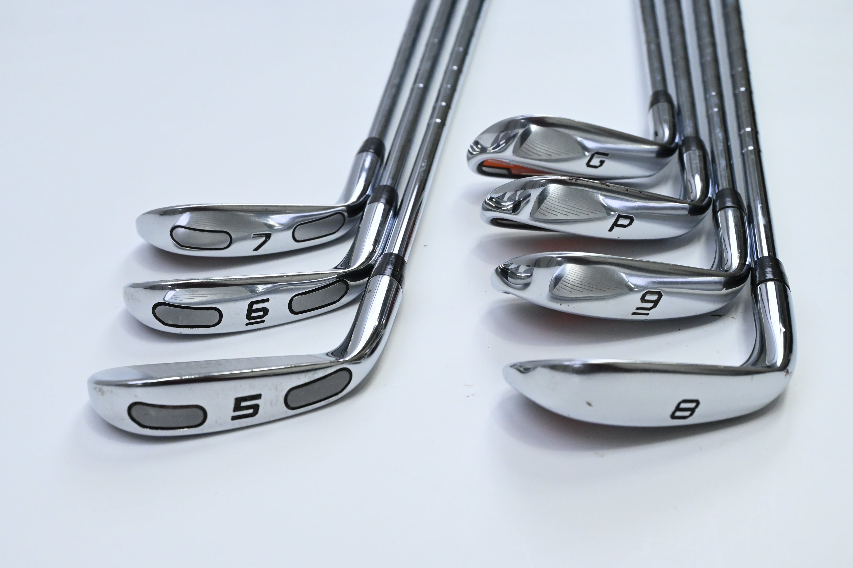 Cobra AMP Forged Irons / 5-PW+GW / Regular Plus Flex KBS Tour Shafts