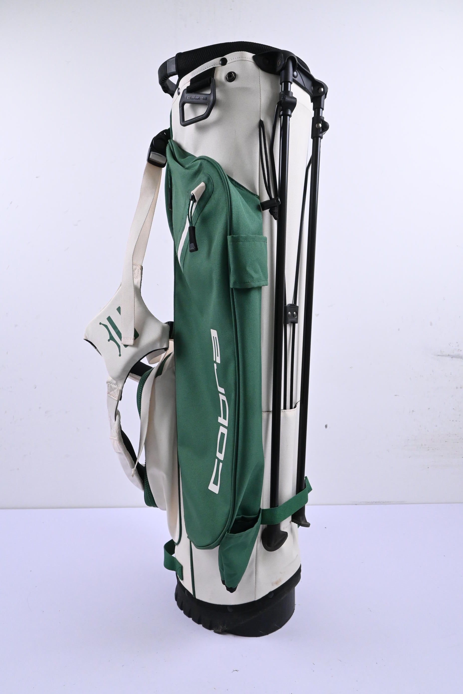 Cobra Stand Bag / 3-Way Divider / White & Green