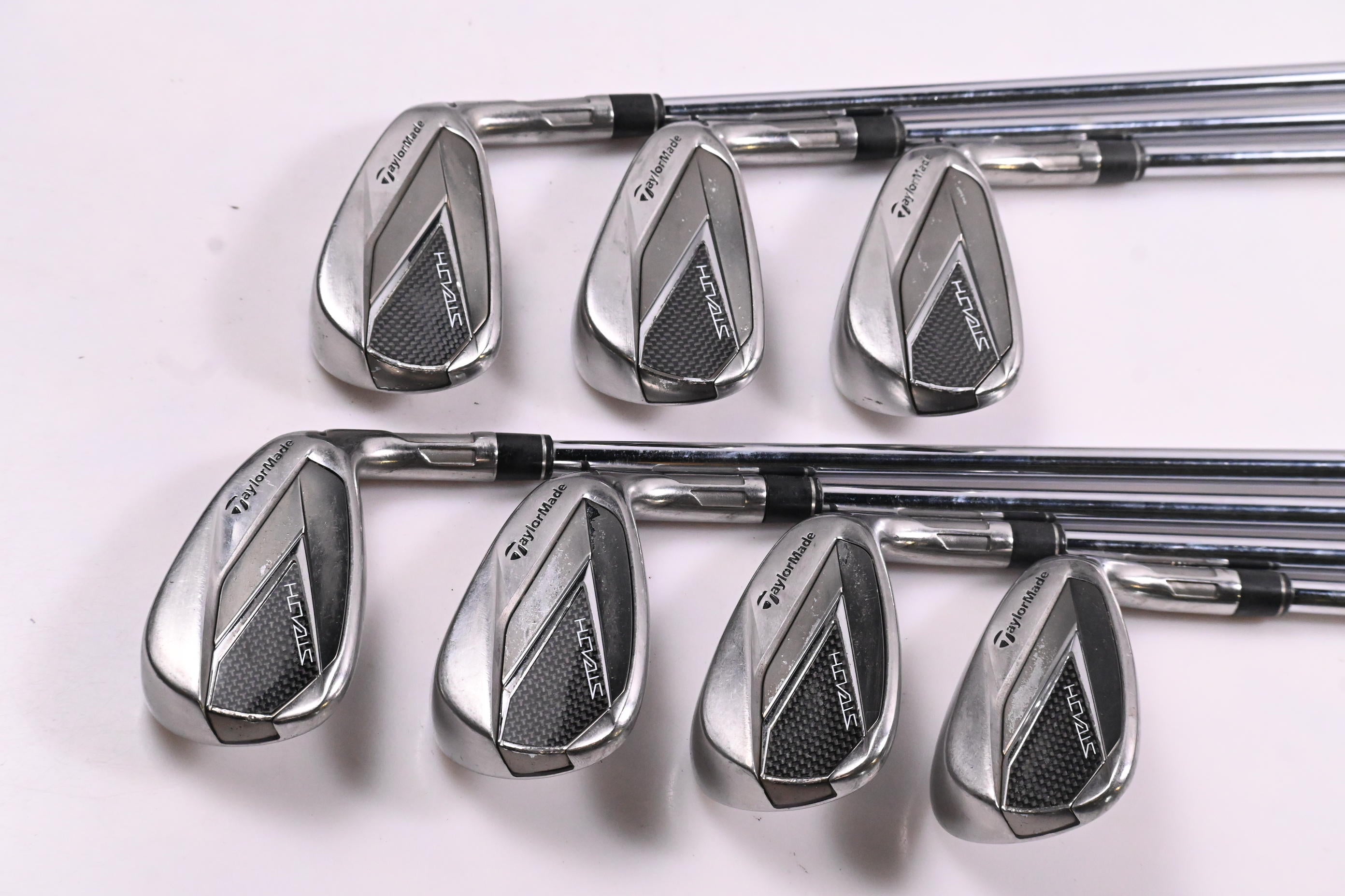 Taylormade Stealth Irons / 5-PW+AW / Stiff Flex Project X Precision Shafts