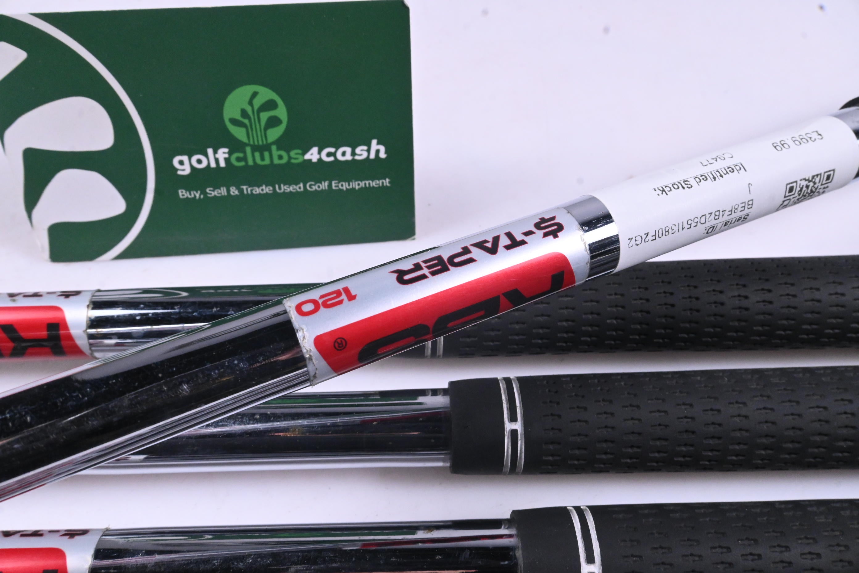 Mizuno MP-20 MMC Irons / 4-PW / Stiff Flex KBS $-Taper 120 Shafts