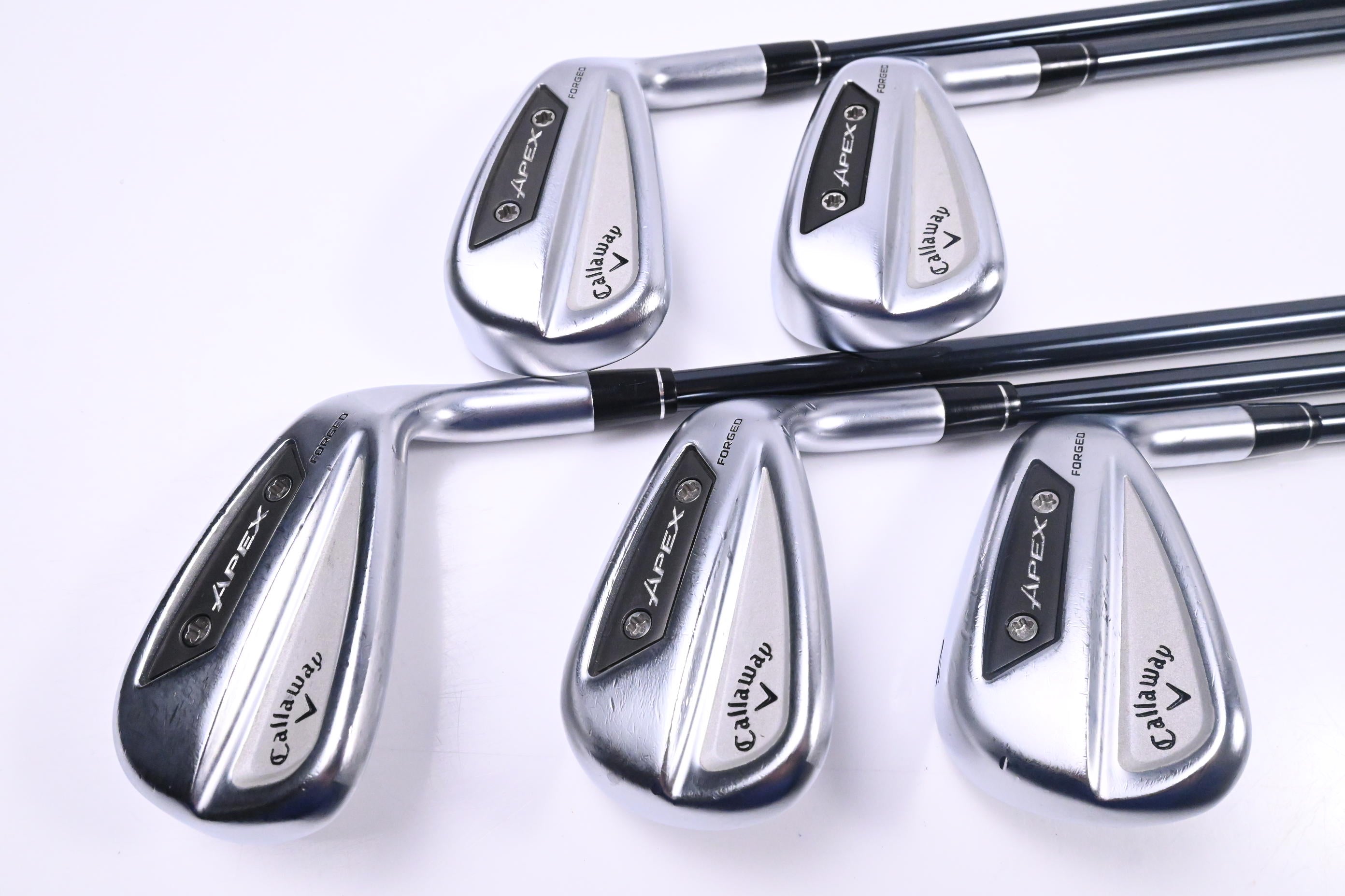Callaway Apex Ai300 Irons / 7-PW+AW / Senior Flex UST Recoil Dart HDC 70 Shafts