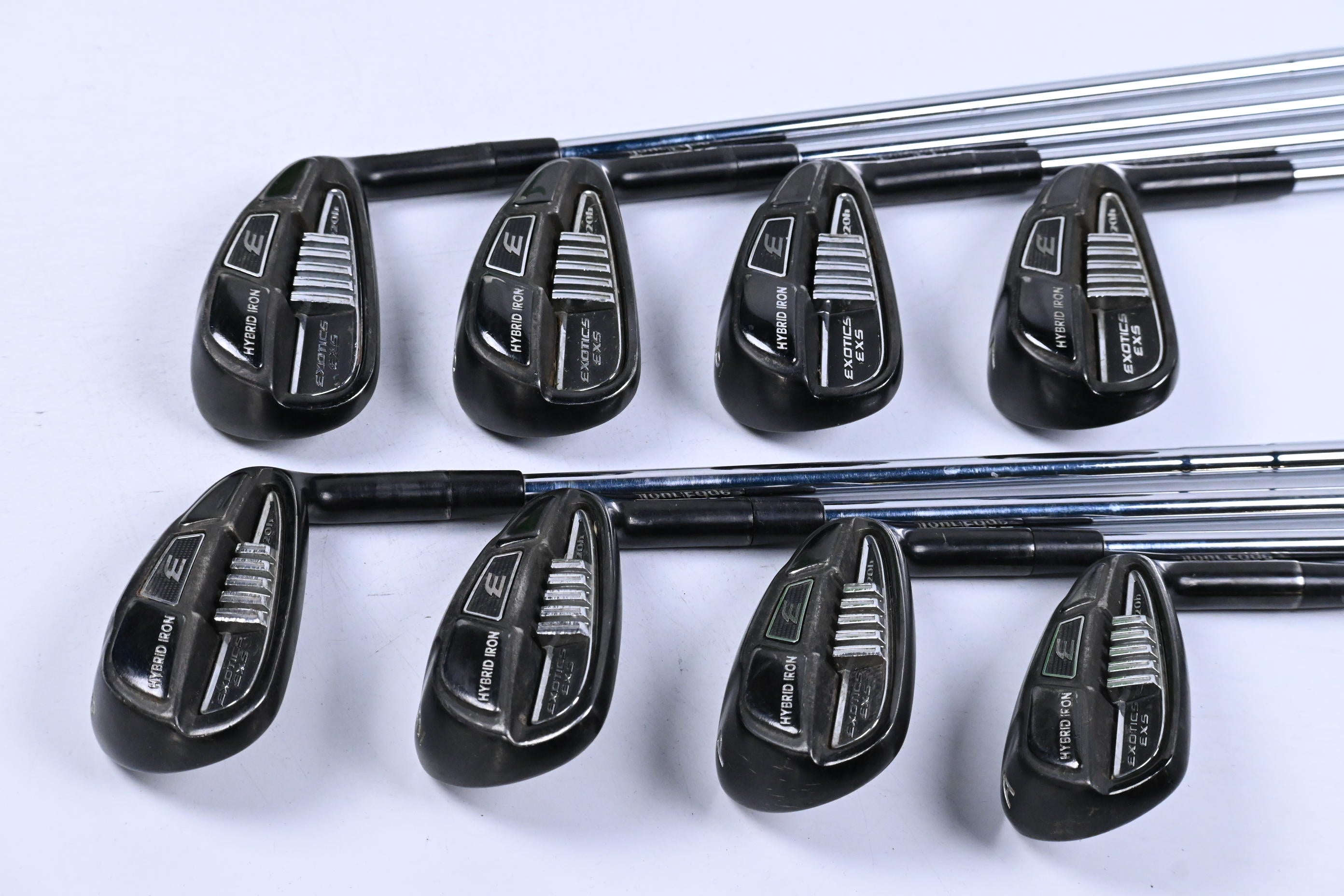 Tour Edge EXS 220H Irons / 4-PW+GW / Stiff Flex Elevate 95 Shafts
