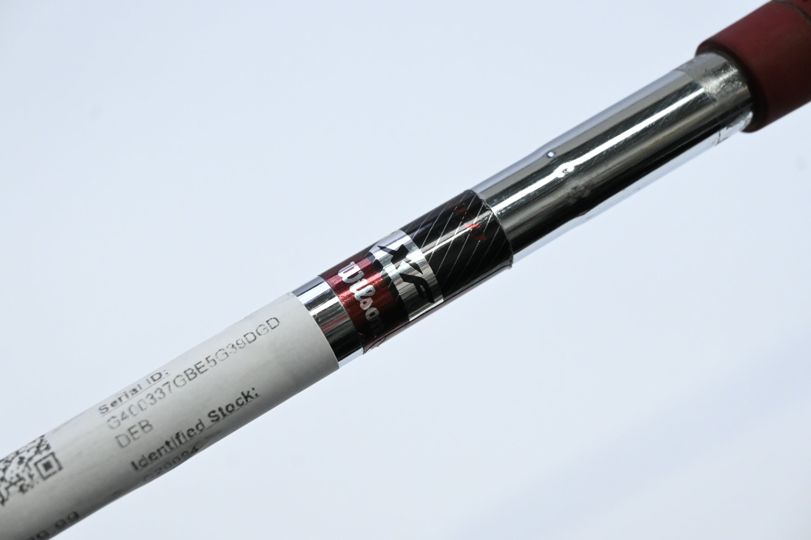 Wilson Deep Red Maxx Gap Wedge / 52 Degree / Wedge Flex Wilson XF Shaft