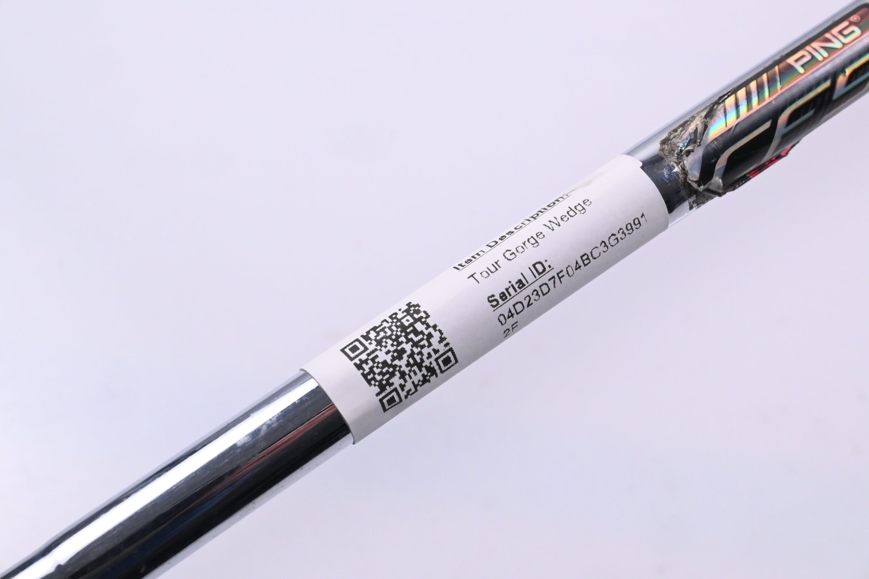 Left Hand Ping Tour Gorge Lob Wedge / 58 Degree / Wedge Flex Ping CFS Shaft
