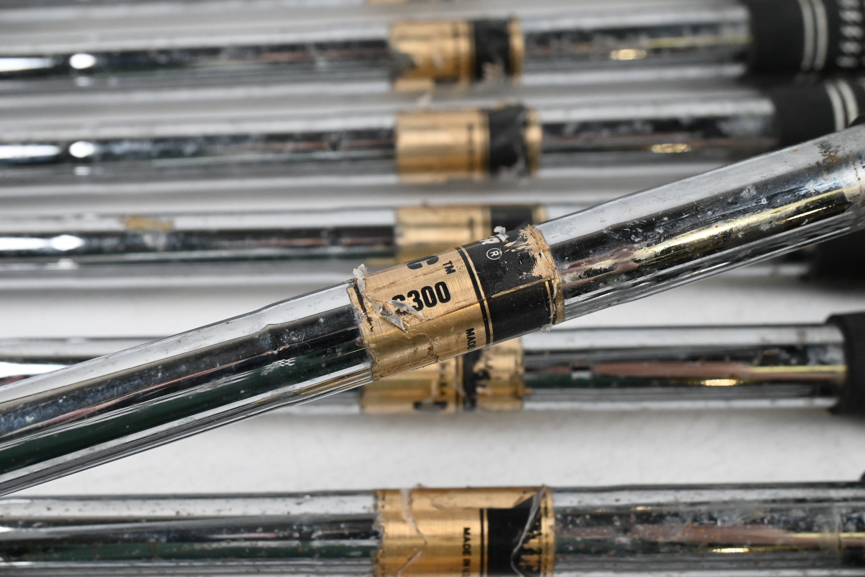 Maxfli Australian Blade Irons / 3-PW+SW / Stiff Flex Dynamic Gold S300 Shafts