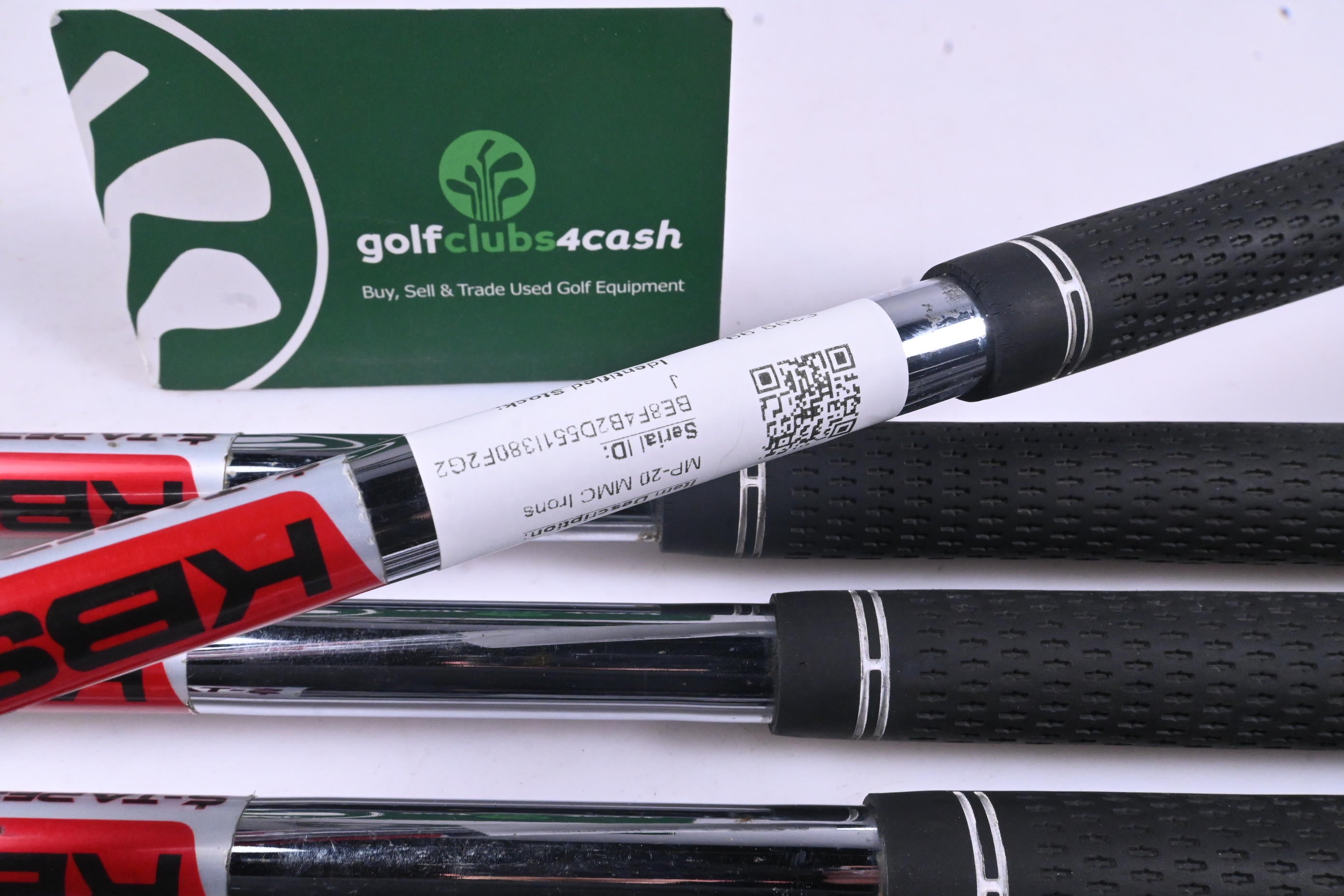 Mizuno MP-20 MMC Irons / 4-PW / Stiff Flex KBS $-Taper 120 Shafts