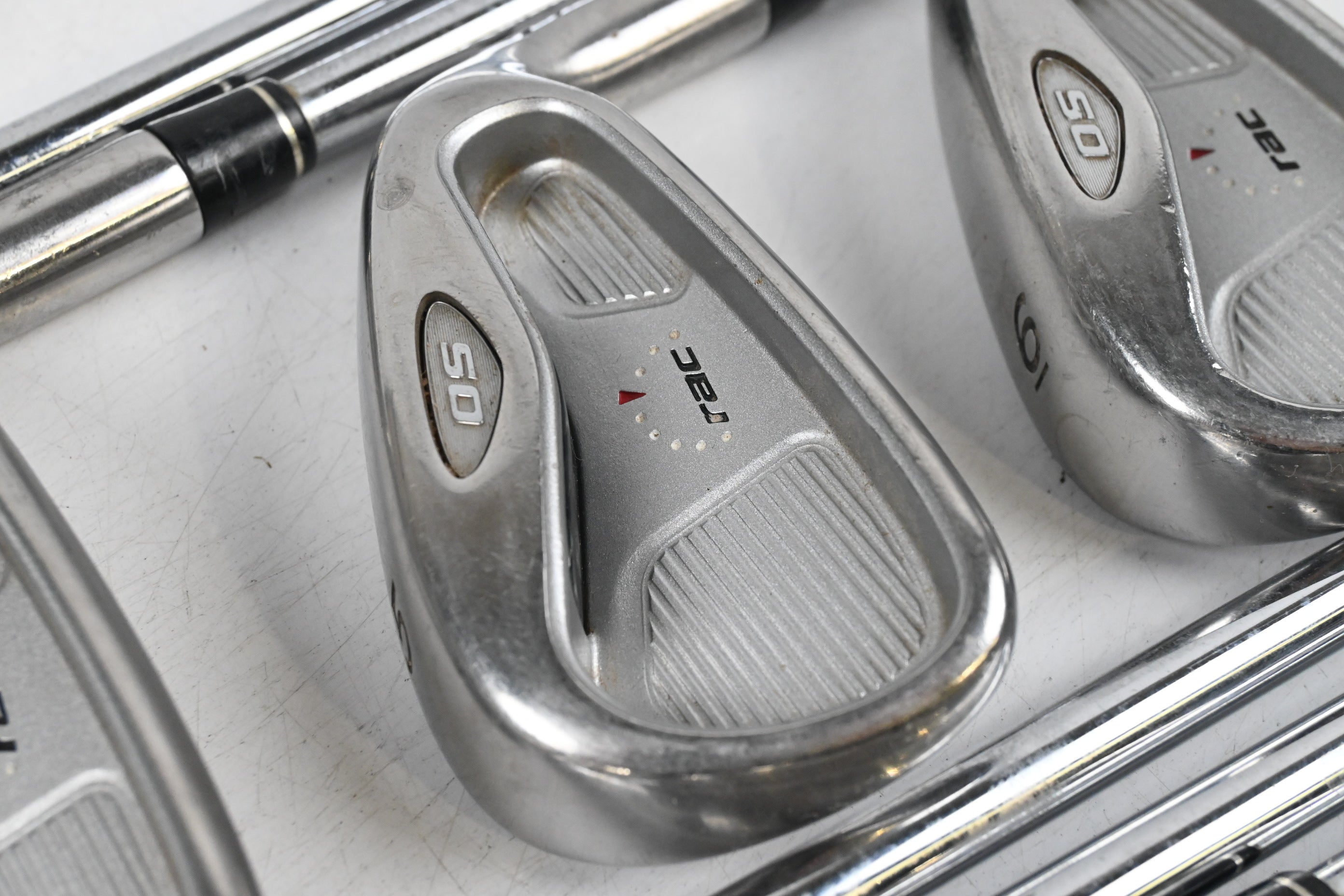 Taylormade RAC OS Irons / 3-PW+SW / Regular Flex T-Step Ultralite Shafts