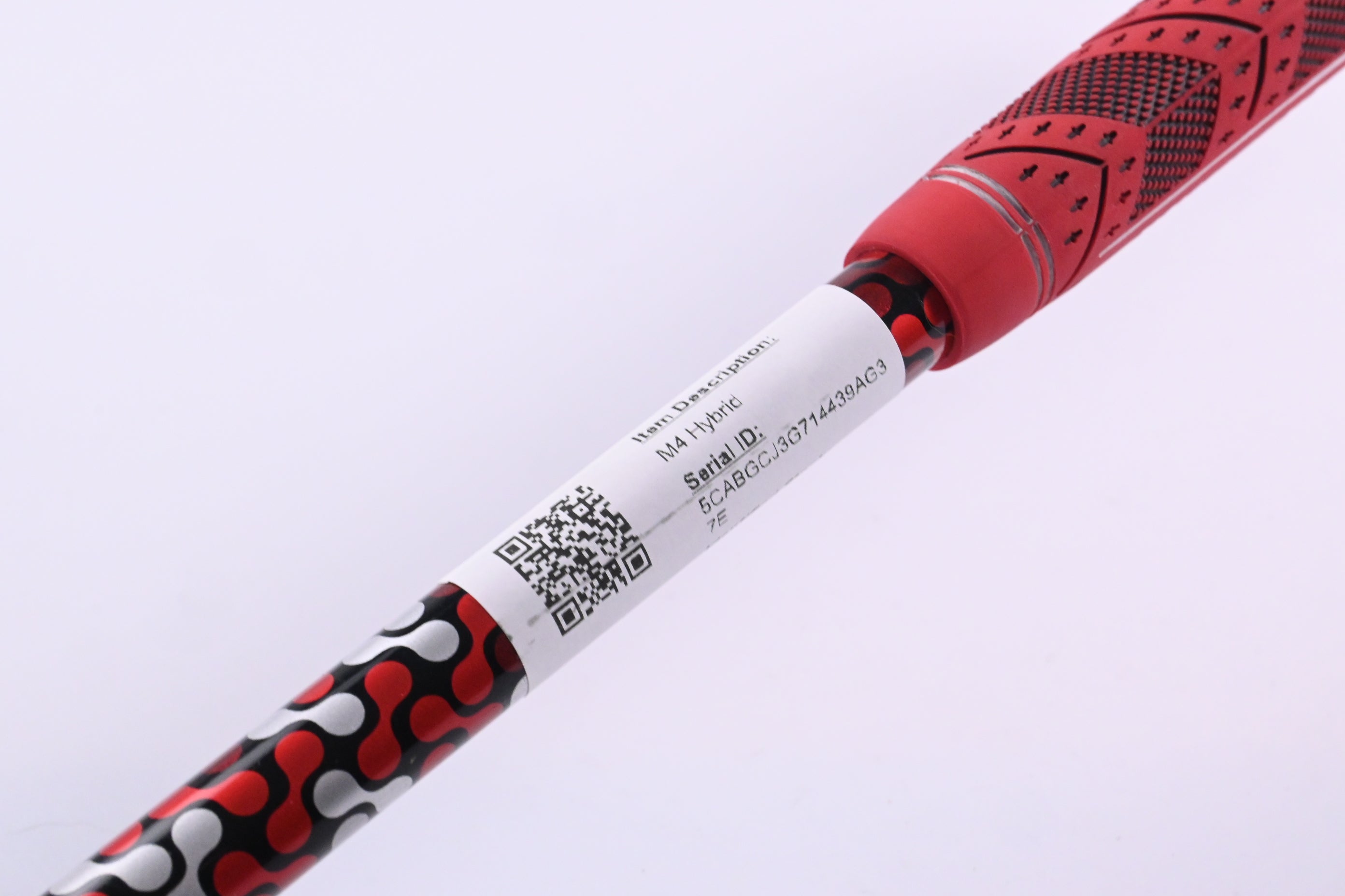 Taylormade M4 #3 Hybrid / 19 Degree / Stiff Flex Fujikura Atmos Red 7 Shaft