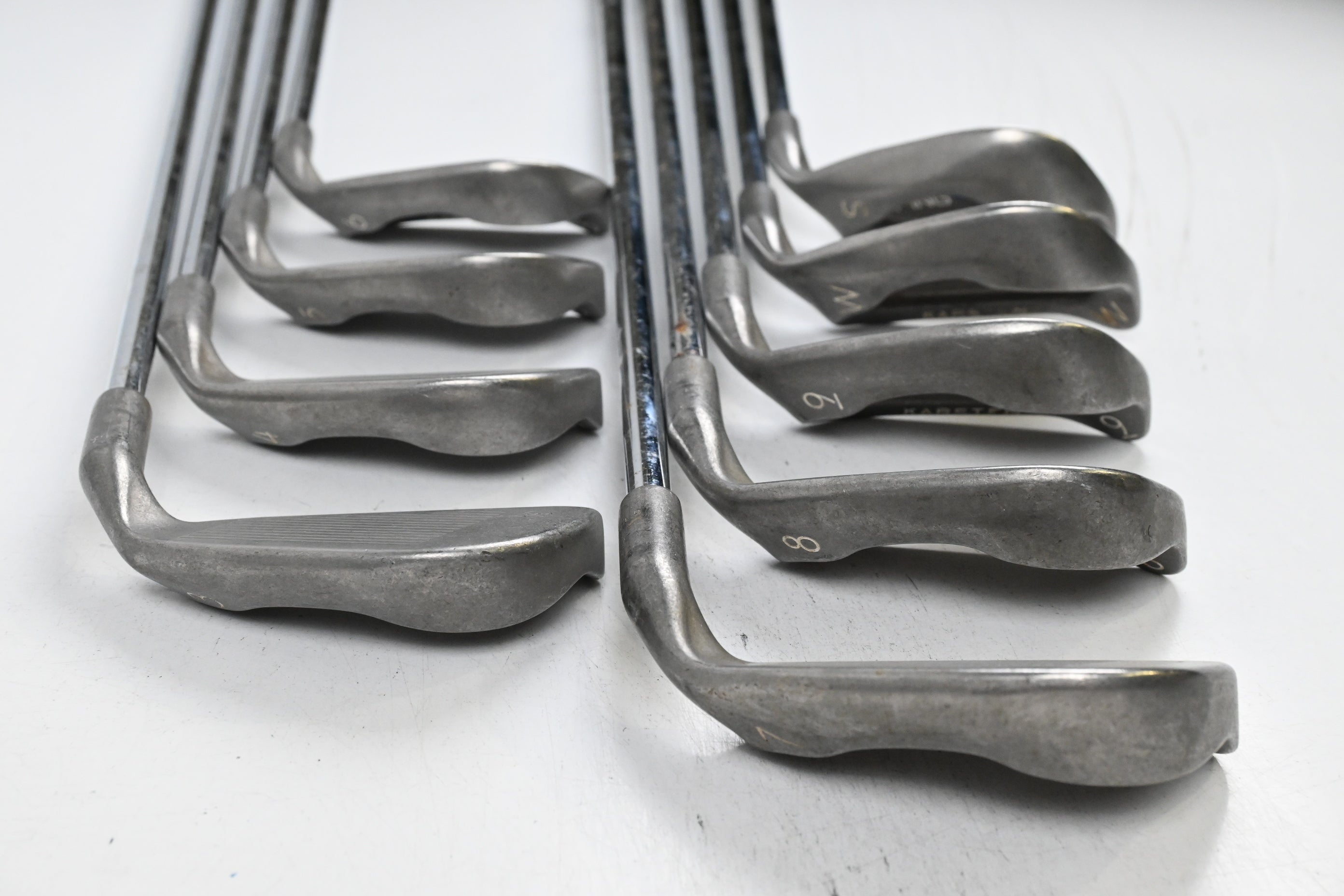 Left Hand Ping Zing Irons / 3-PW+SW / Blue Dot / Regular Flex Ping Karsten Shafts