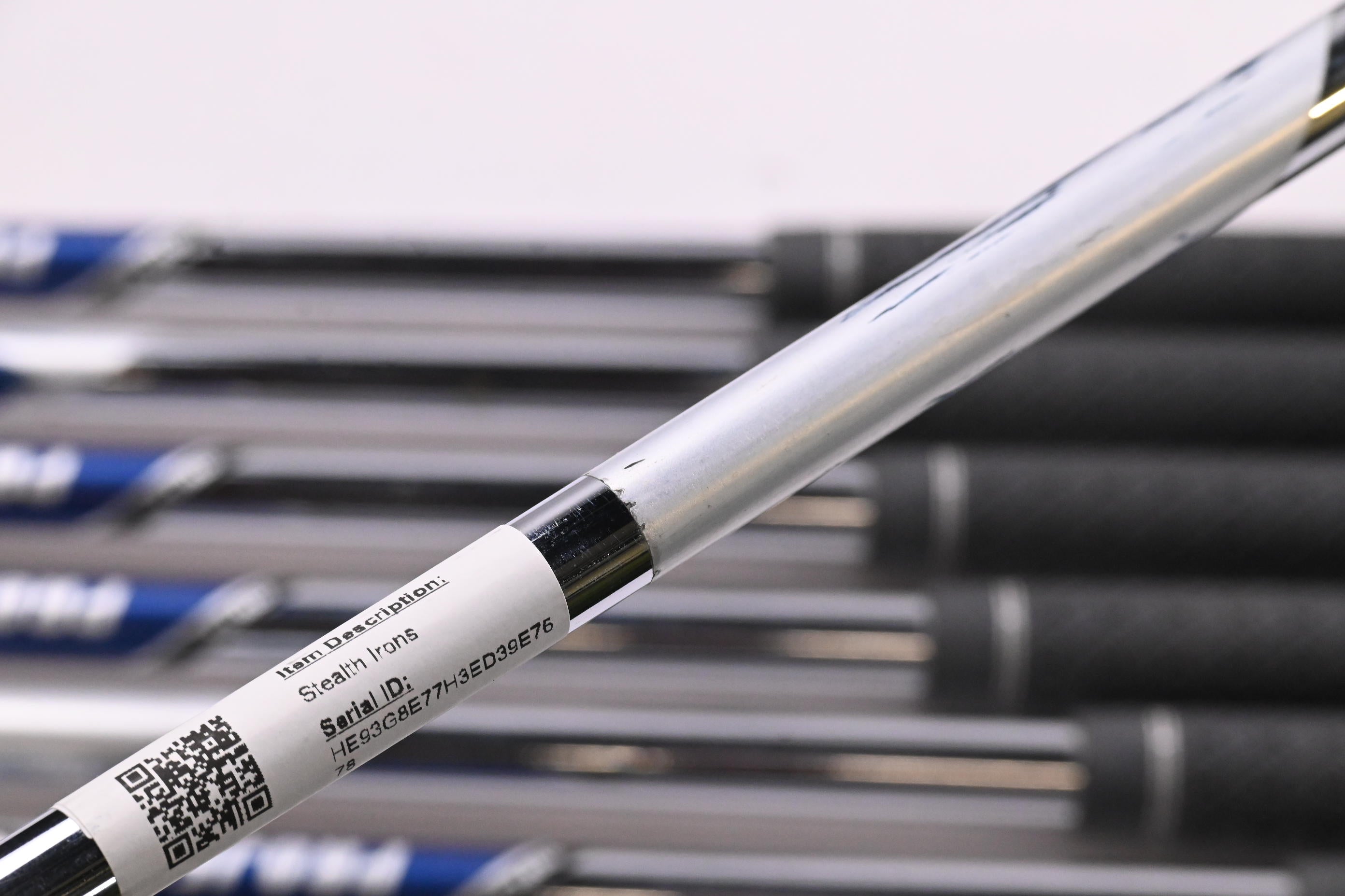 Taylormade Stealth Irons / 5-PW+AW / Stiff Flex Project X Precision Shafts