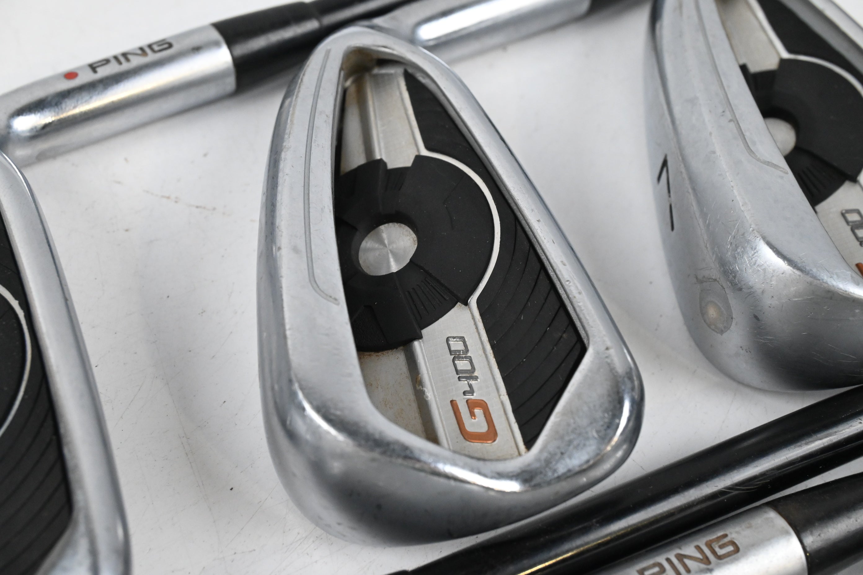 Ping G400 Irons / 5-PW / Orange Dot / Senior Flex Alta CB Shafts