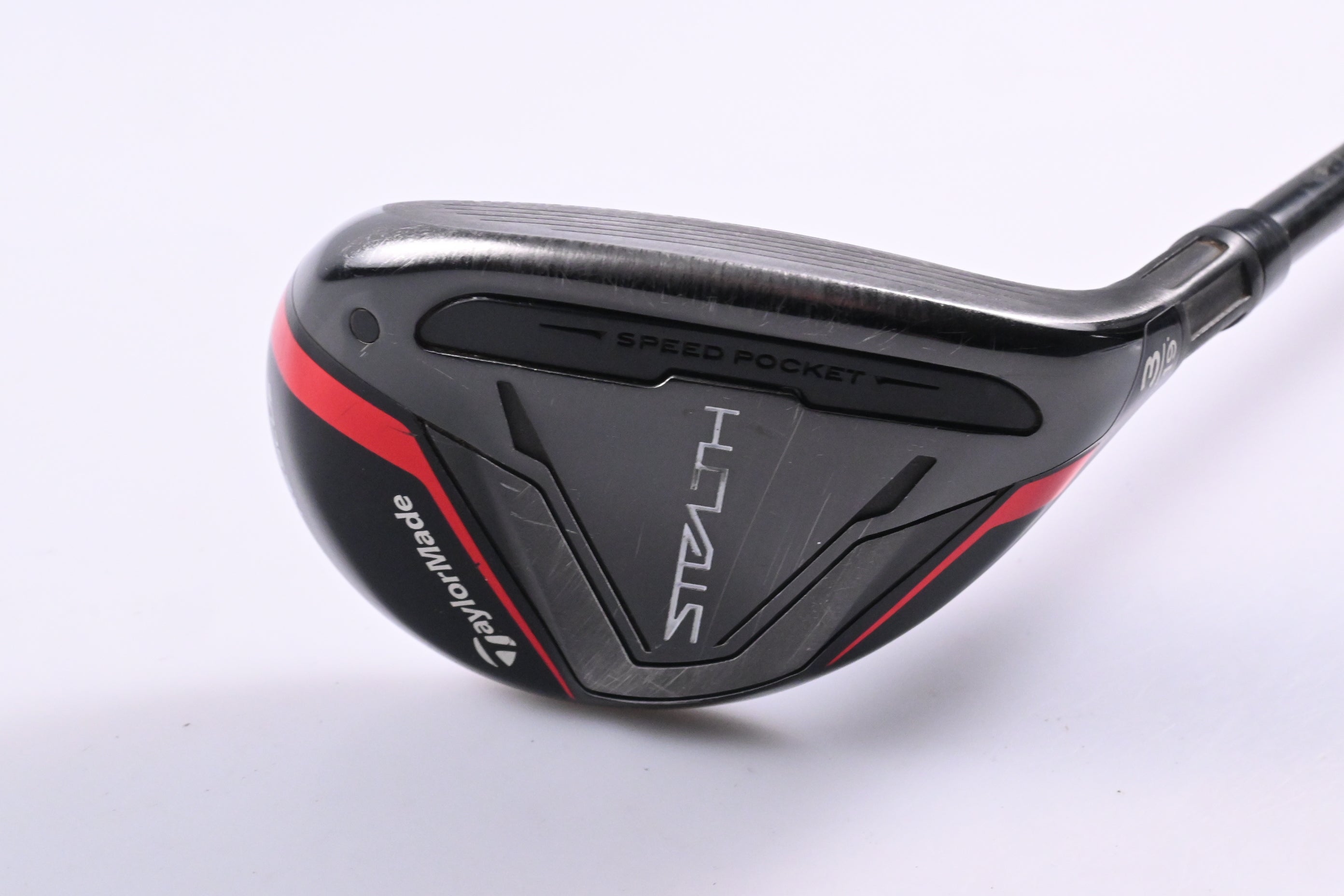 Taylormade Stealth #3 Hybrid / 19 Degree / Stiff Flex HZRDUS Smoke Black RDX 80