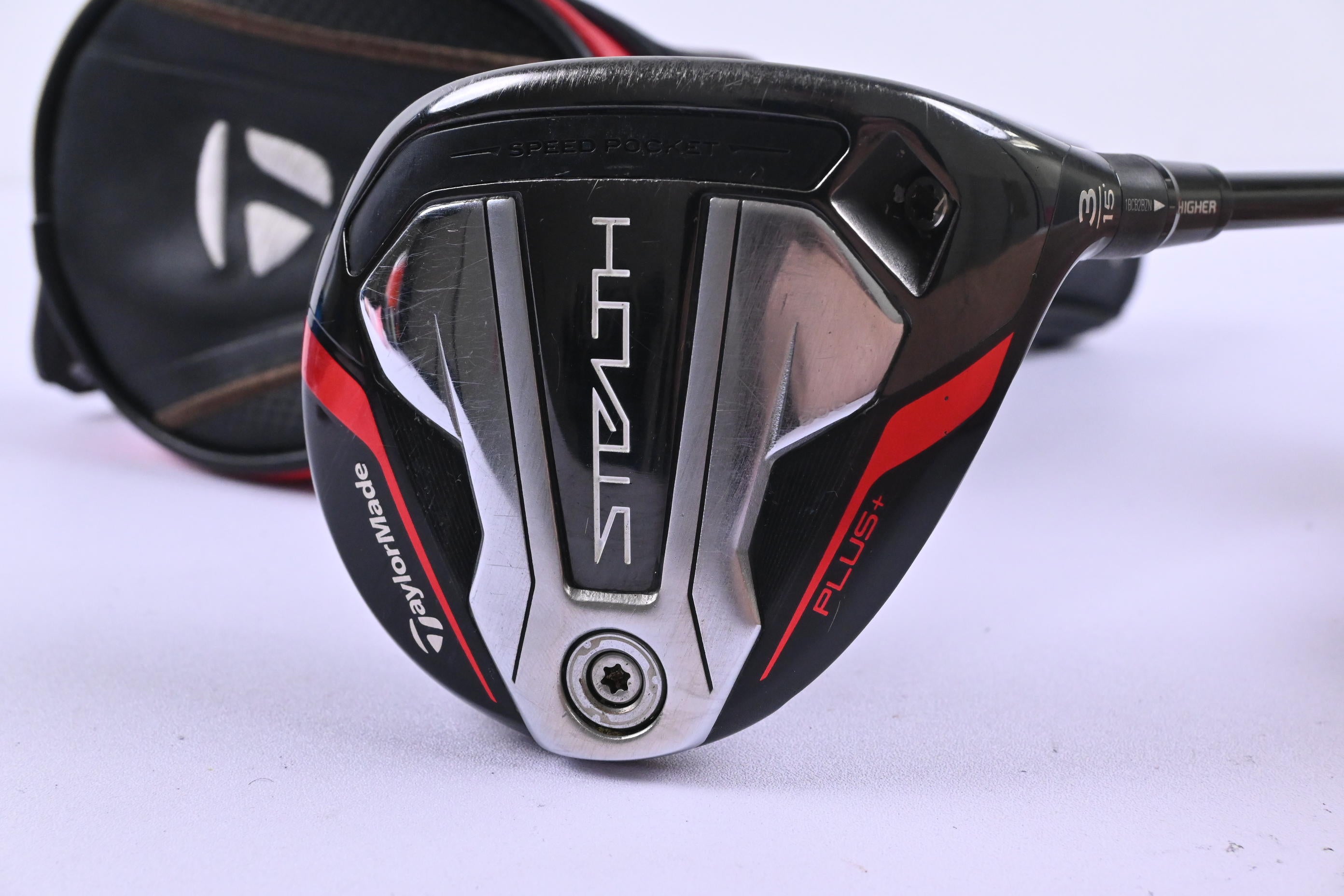 Taylormade Stealth #3 Wood / 15 Degree / Stiff Flex HZRDUS Smoke Red RDX 75