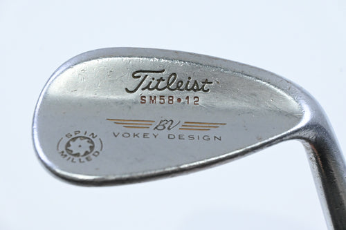 Titleist Vokey Design Lob Wedge / 58 Degree / Wedge Flex Steel Shaft