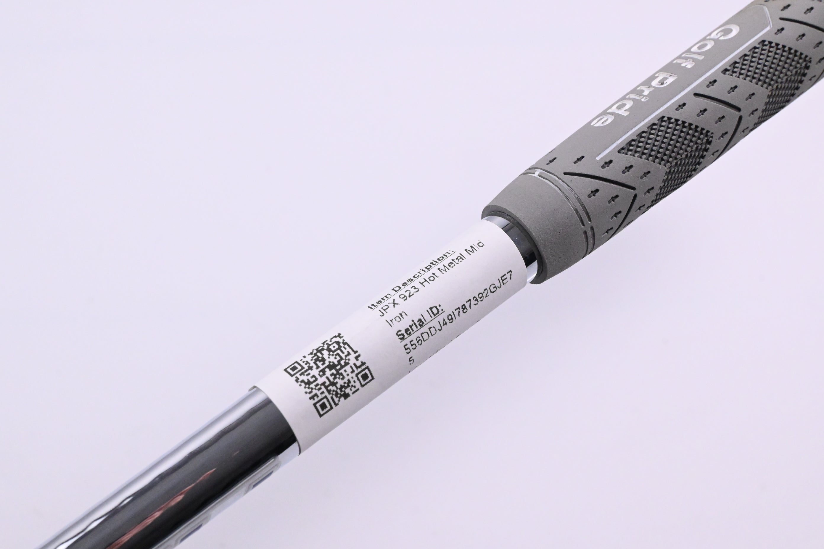 Mizuno JPX 923 Hot Metal #7 Iron / Stiff Flex Project X LZ 120 Shaft