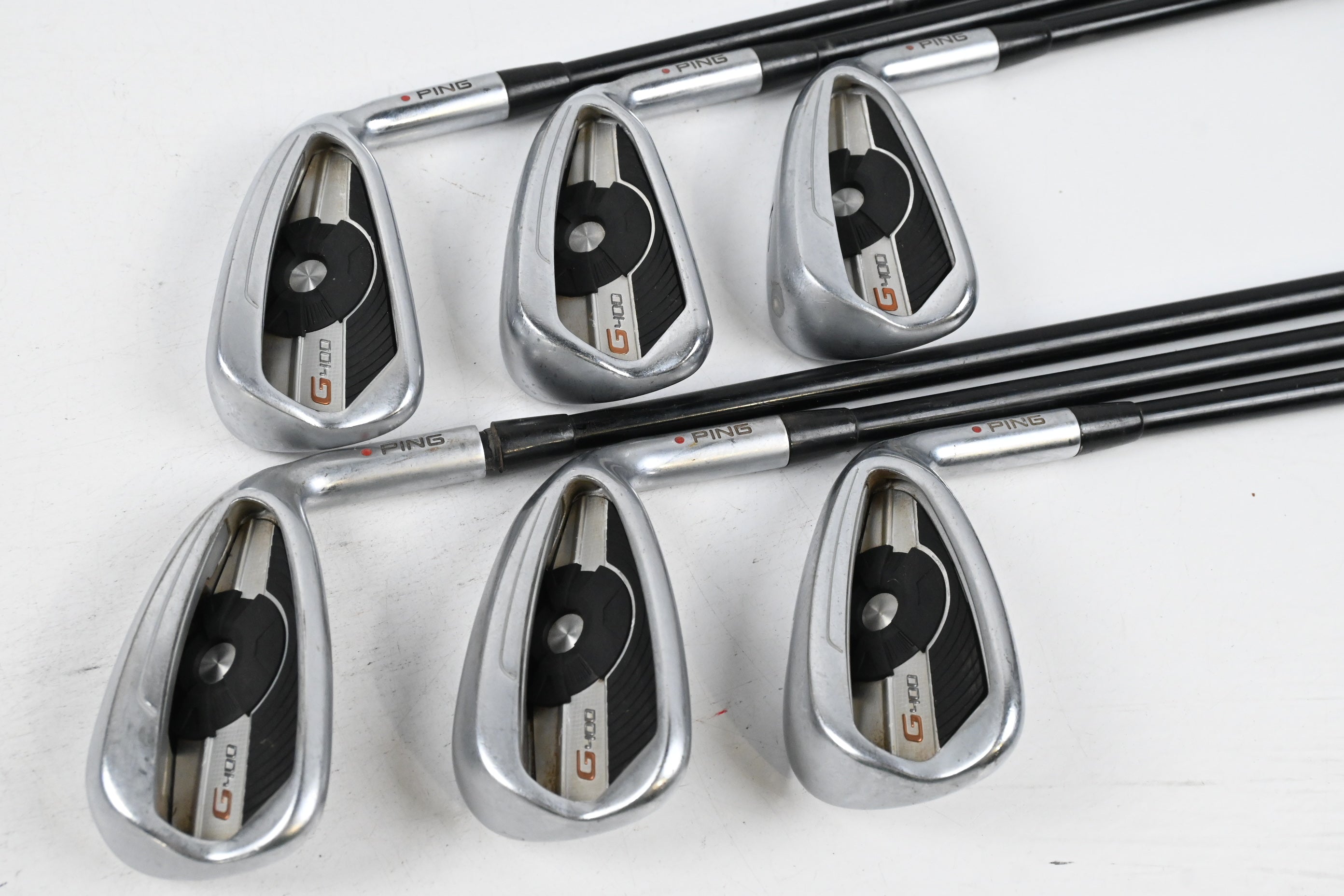 Ping G400 Irons / 5-PW / Orange Dot / Senior Flex Alta CB Shafts