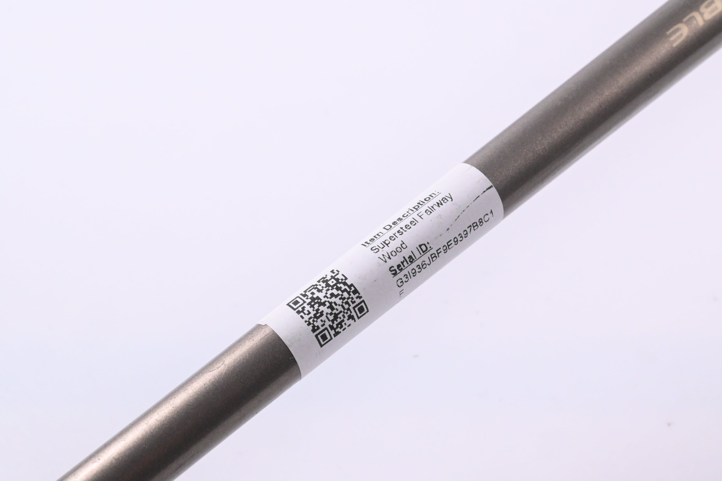 LadiesTaylormade Supersteel #5 Wood / 18 Degree / Ladies Flex Bubble 60 Shaft