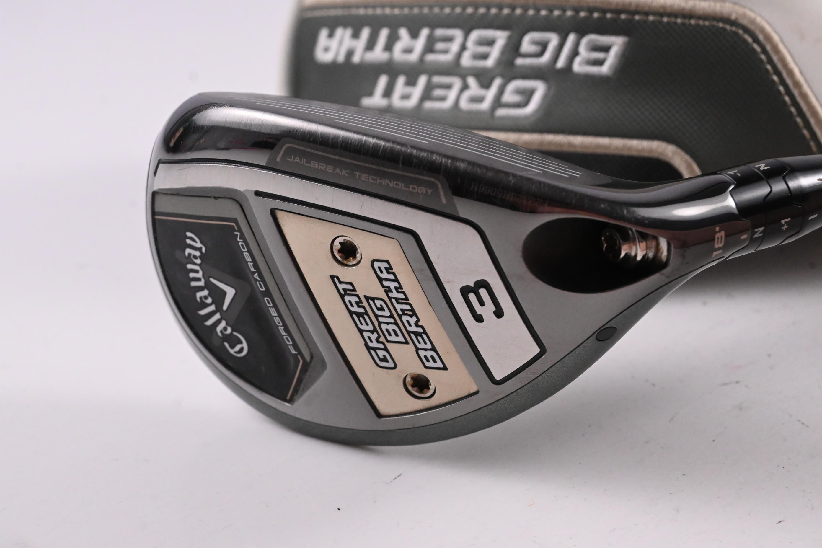 Callaway Great Big Bertha 2023 #3 Hybrid / 18 Degree / Regular Flex Helium 60i