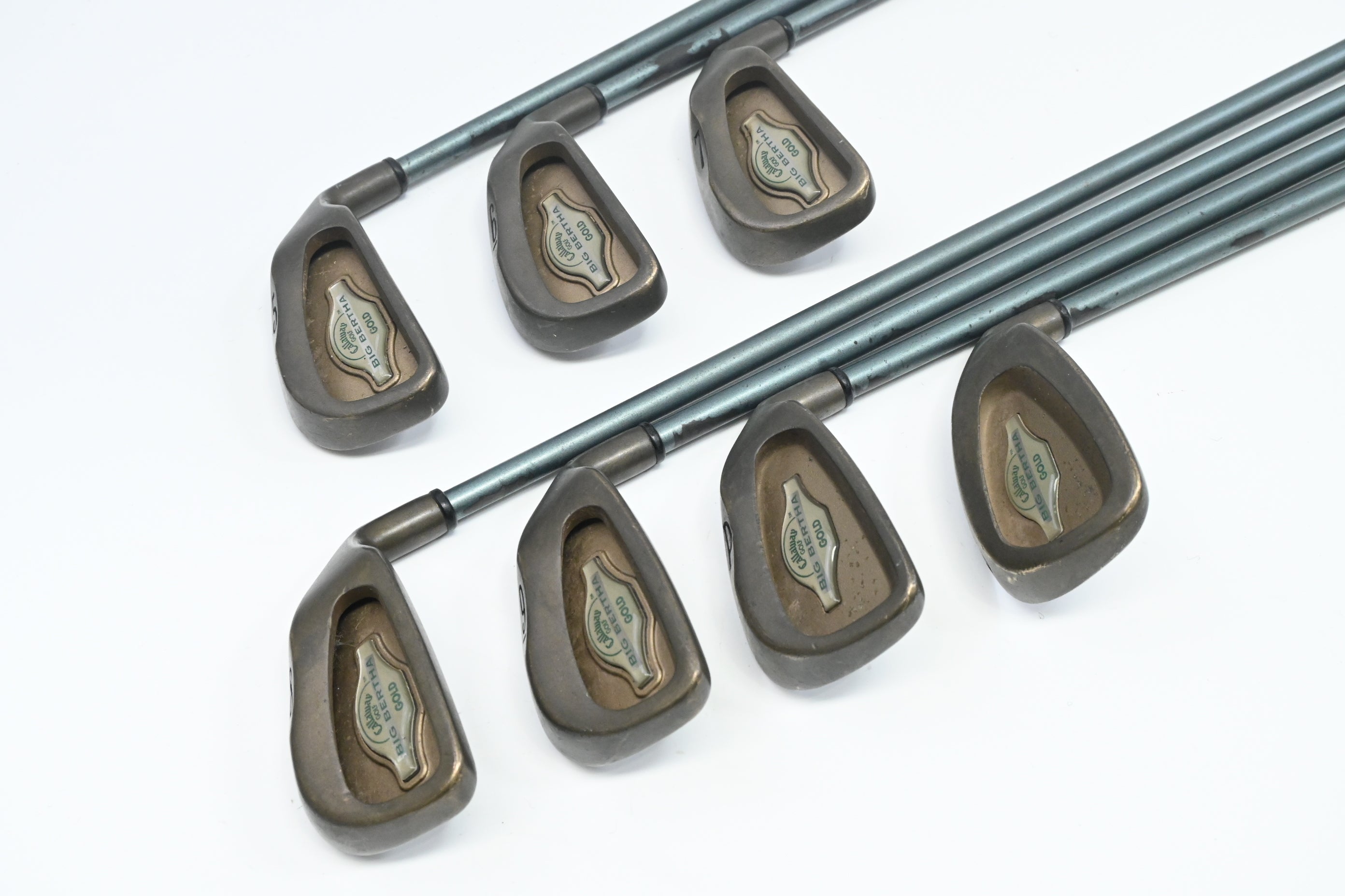 Ladies Callaway Big Bertha Gold Irons / 5-PW+SW / Ladies Flex Callaway Gems