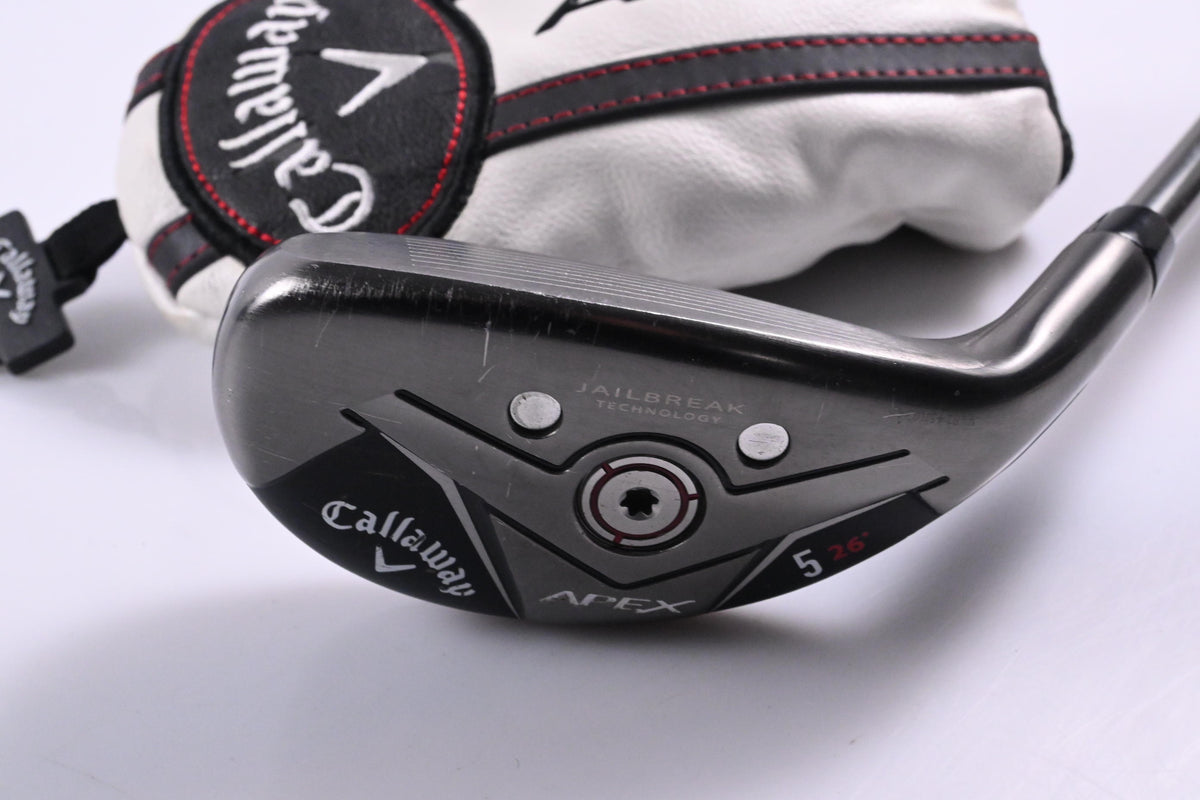 Callaway Apex Pro 21 #5 Hybrid / 26 Degree / Stiff Flex Catalyst 70 Shaft
