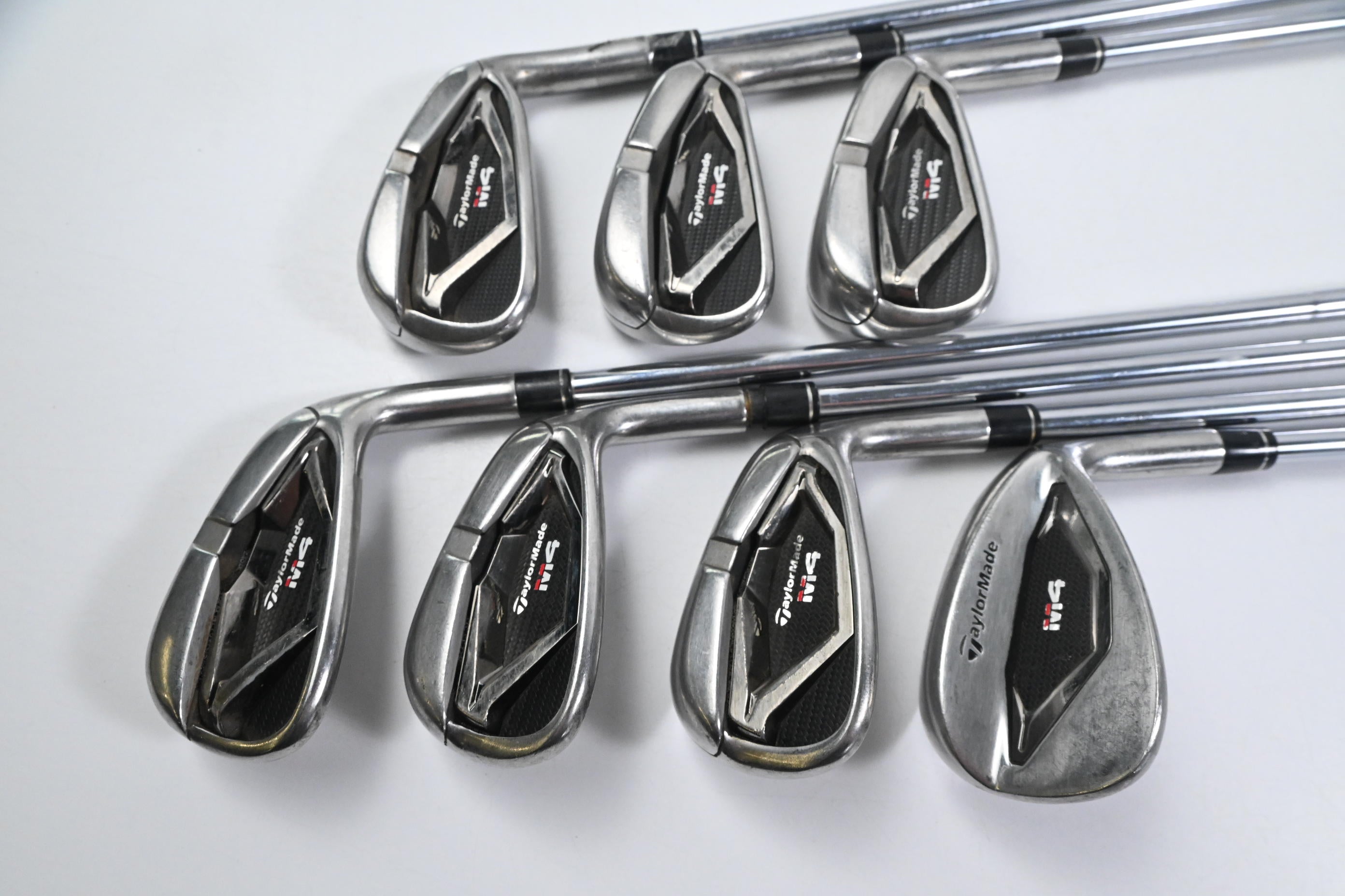 Taylormade M4 Irons / 5-PW+SW / Regular Flex KBS MAX 85 Shafts