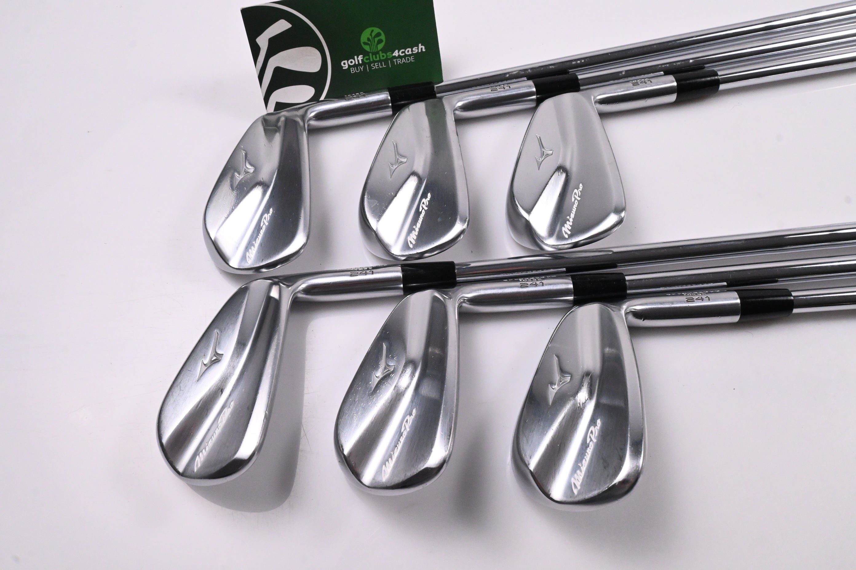 Mizuno Pro 241 Irons / 4-9i / X-Flex KBS $-Taper 130 Shafts