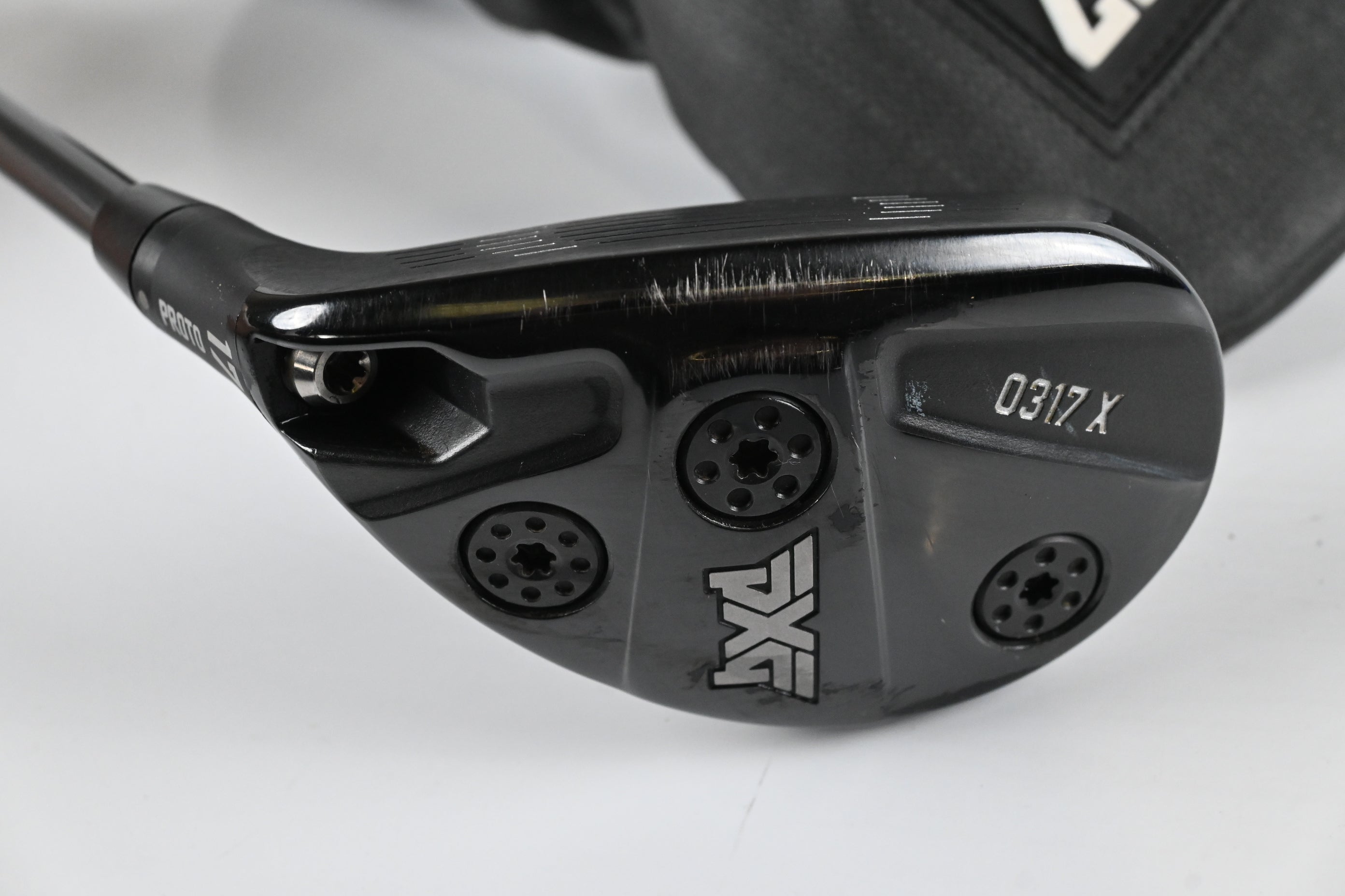 Left Hand PXG 0317 X Prototype #2 Hybrid / 17 Degree / Regular Flex Riptide 80