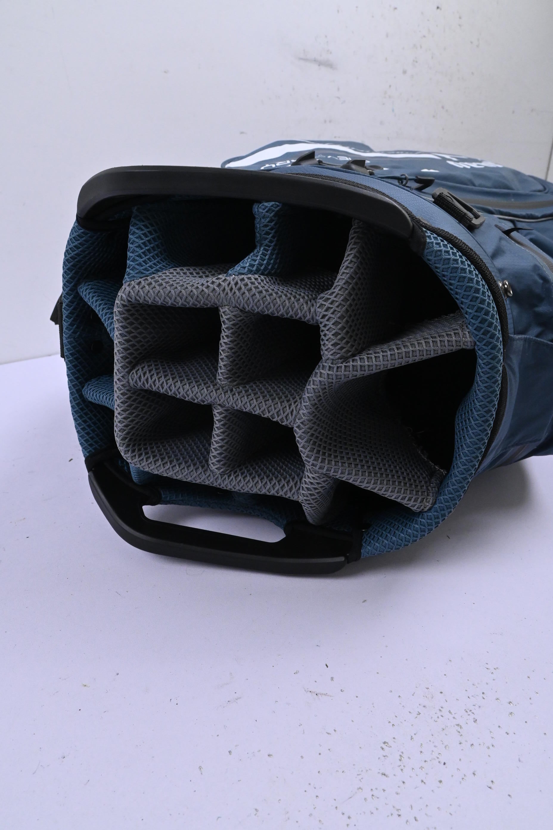 Callaway CHEV 14 Dry Cart Bag / 14-Way Divider / Blue & White