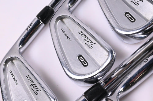 Titleist CB/MB 710 Irons / 3-PW / Regular Flex AMT Black R300 Shafts