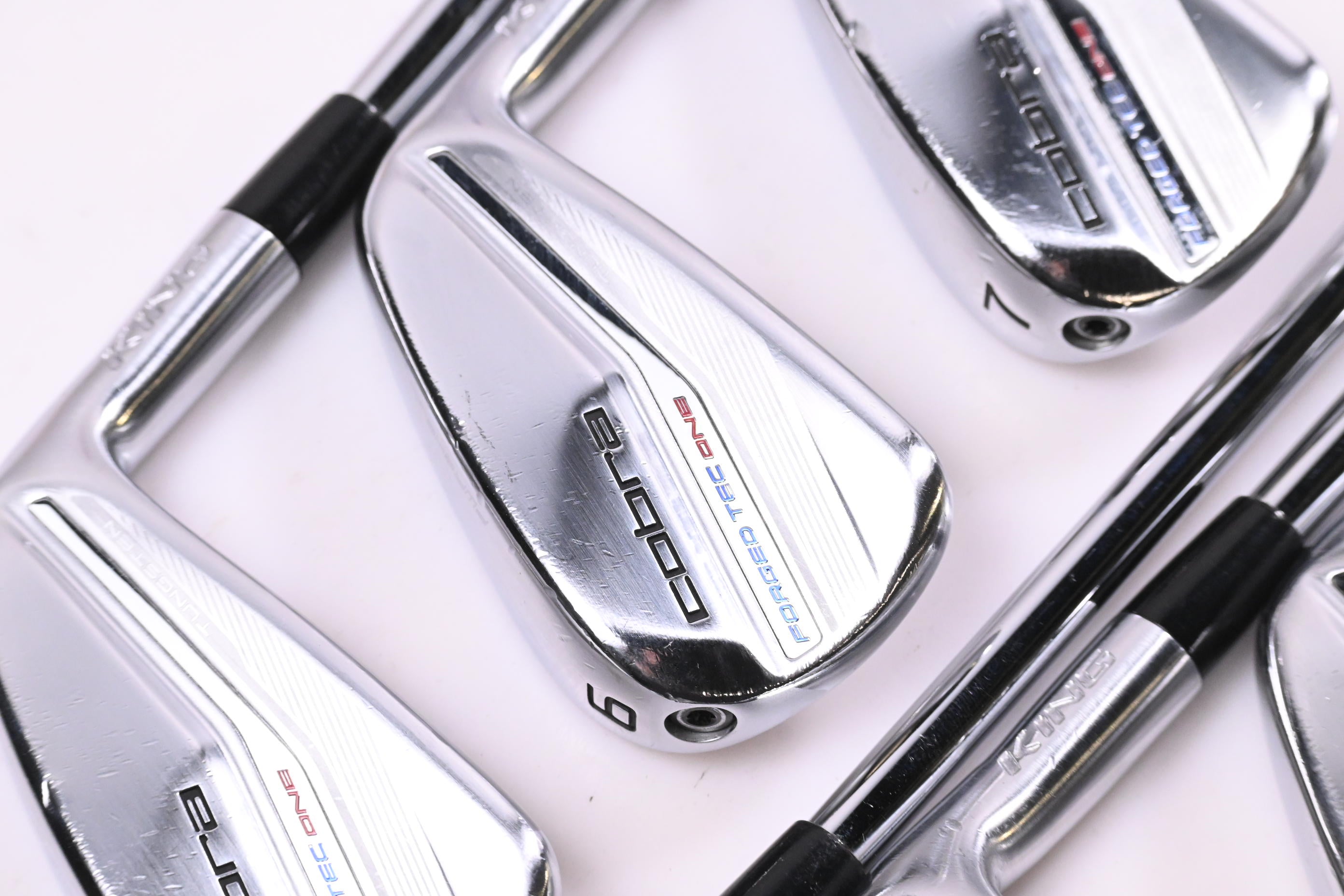 Cobra Forged Tec One Length 2022 Irons / 5-PW+GW / Stiff Flex KBS $-Taper Lite