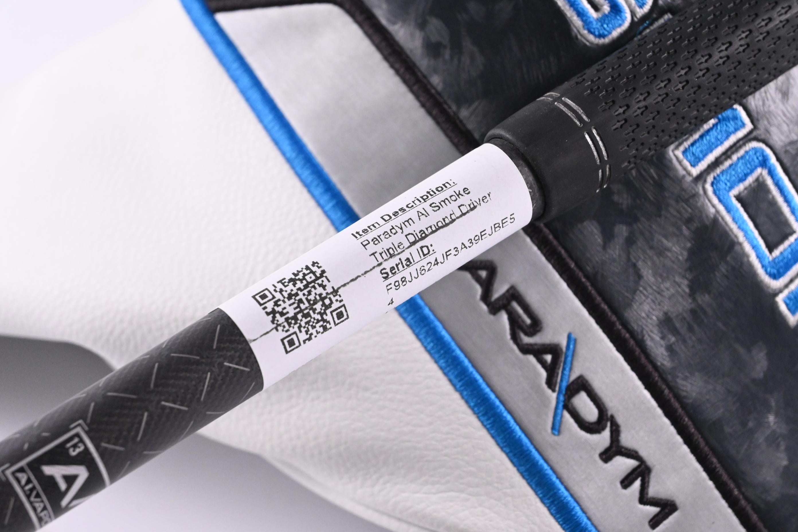Callaway Paradym Ai Smoke TD Driver / 9 Degree / Stiff Flex Tensei AV Blue 65