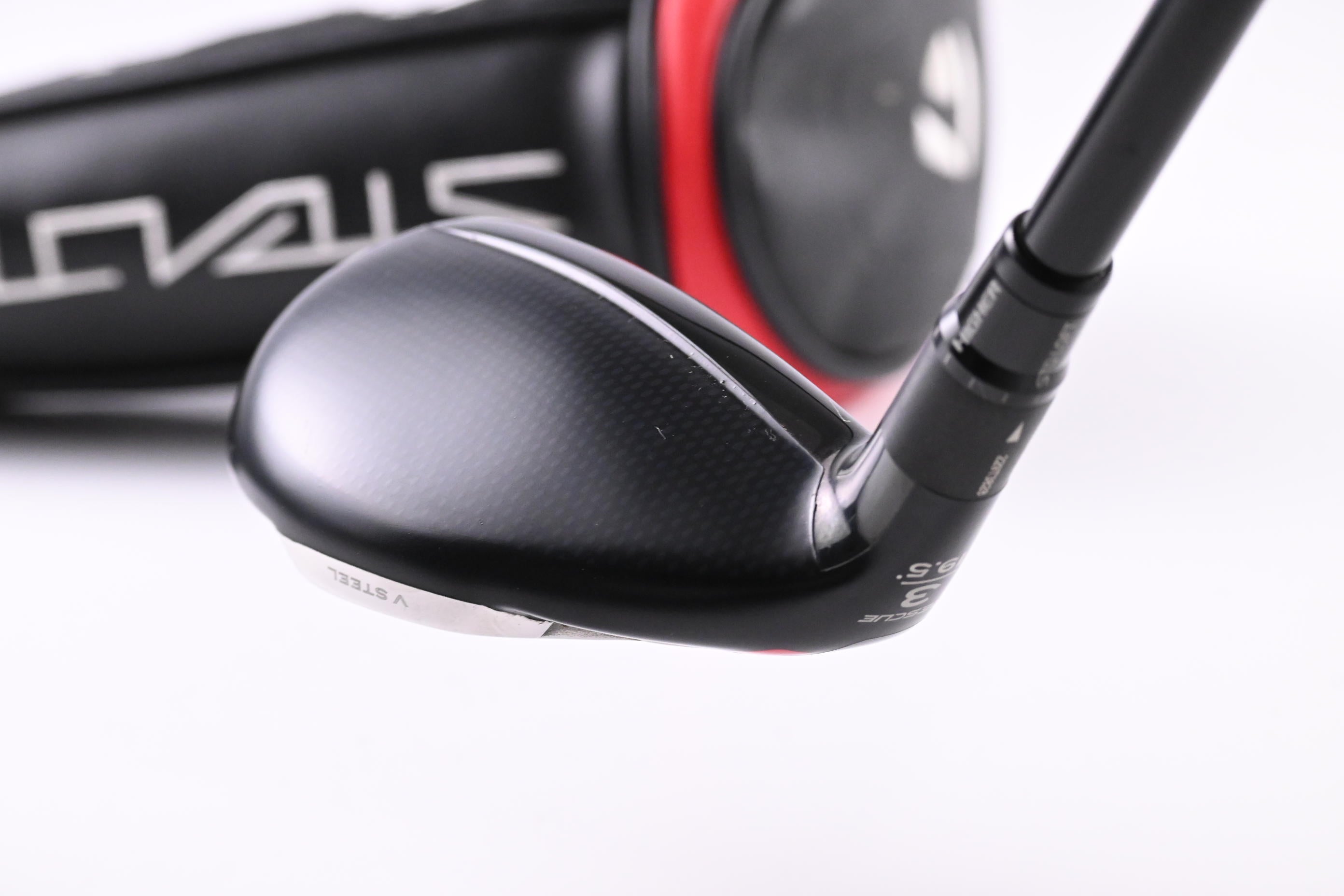 Taylormade Stealth Plus #3 Hybrid / 19.5 Degree / Stiff Flex HZRDUS Smoke RDX Red 80