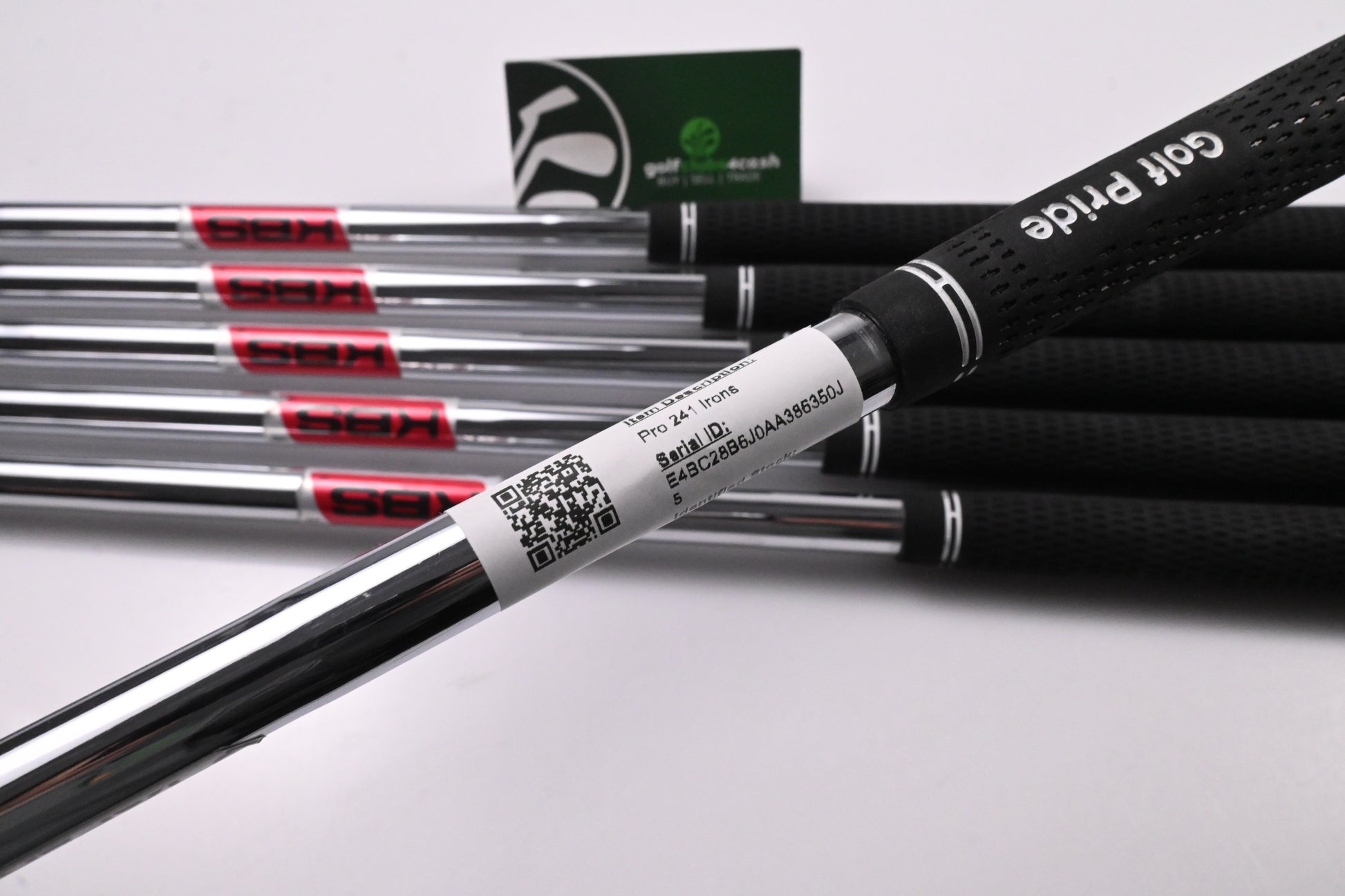 Mizuno Pro 241 Irons / 4-9i / X-Flex KBS $-Taper 130 Shafts