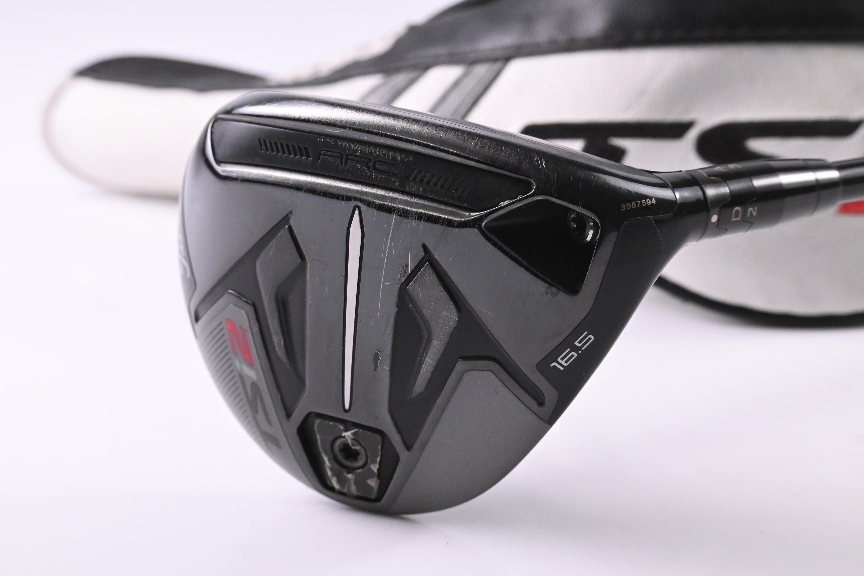 Titleist TSi2 #3 Wood / 16.5 Degree / Regular Flex HZRDUS RDX Smoke Black 70