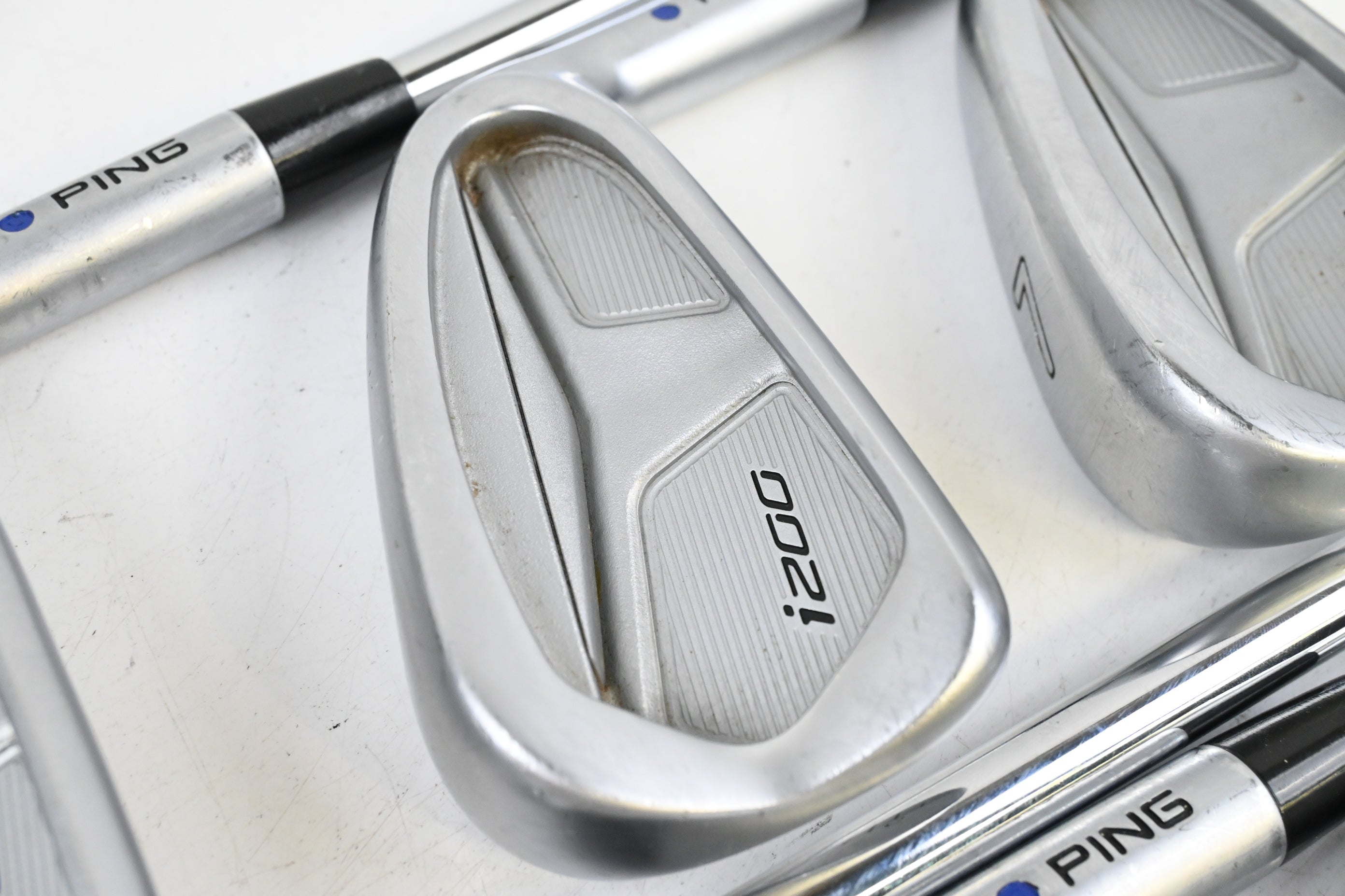 Ping i200 Irons / 5-PW / Blue Dot / X Flex Project X LZ 125 Shafts