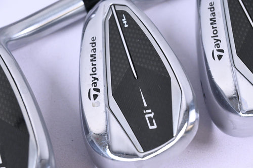 TaylorMade Qi HL Irons / 6-PW+GW+SW / Regular Flex Helium NCT 60i Shafts