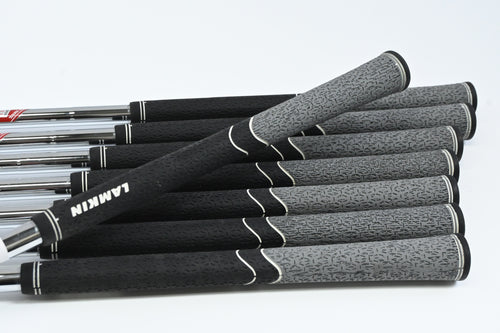 Left Hand Callaway Mavrik Pro Irons / 4-PW+AW / Regular Flex Elevate 105 Shafts