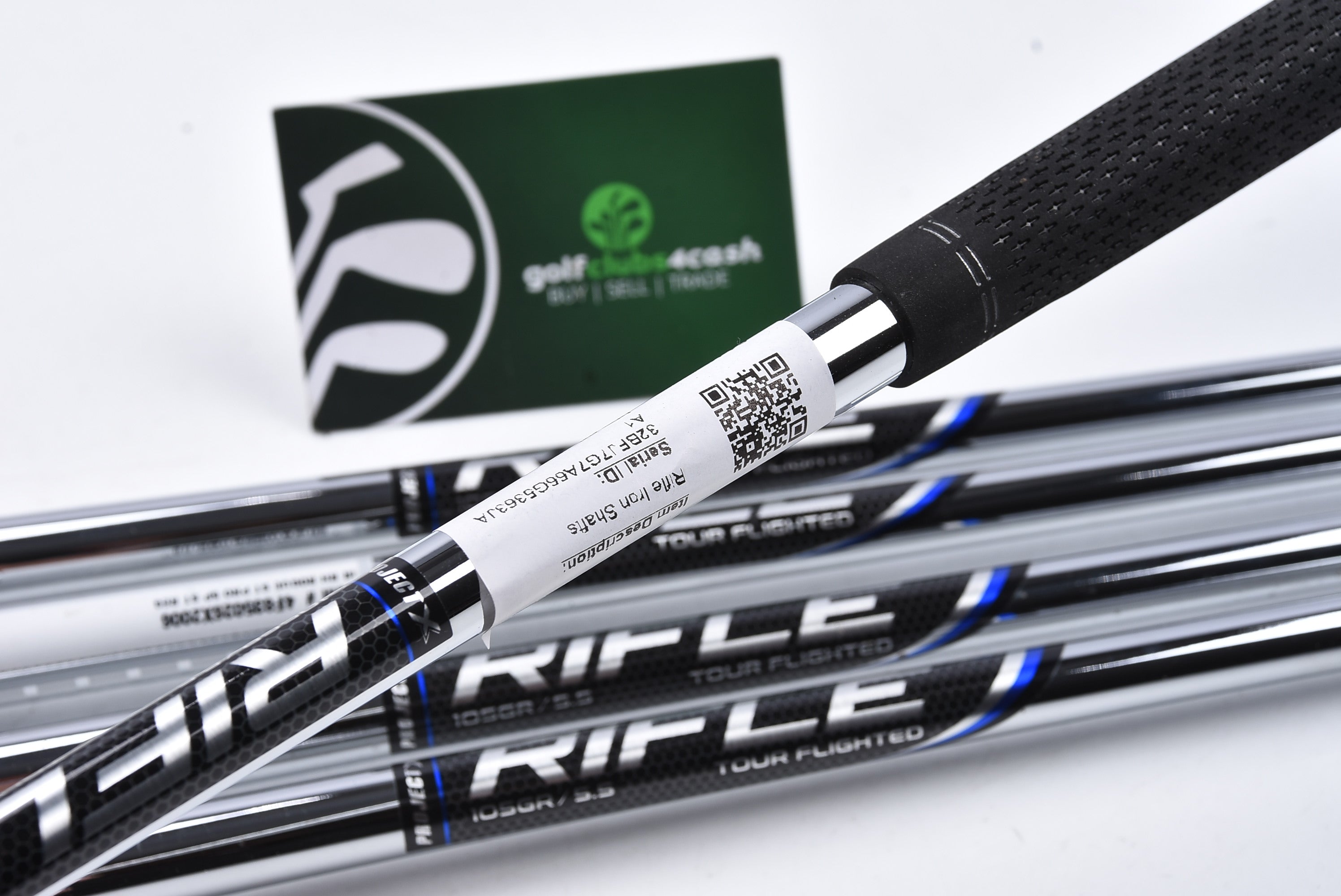 Project X Rifle 105 Steel Iron Shafts / Regular Flex / .370" Tip