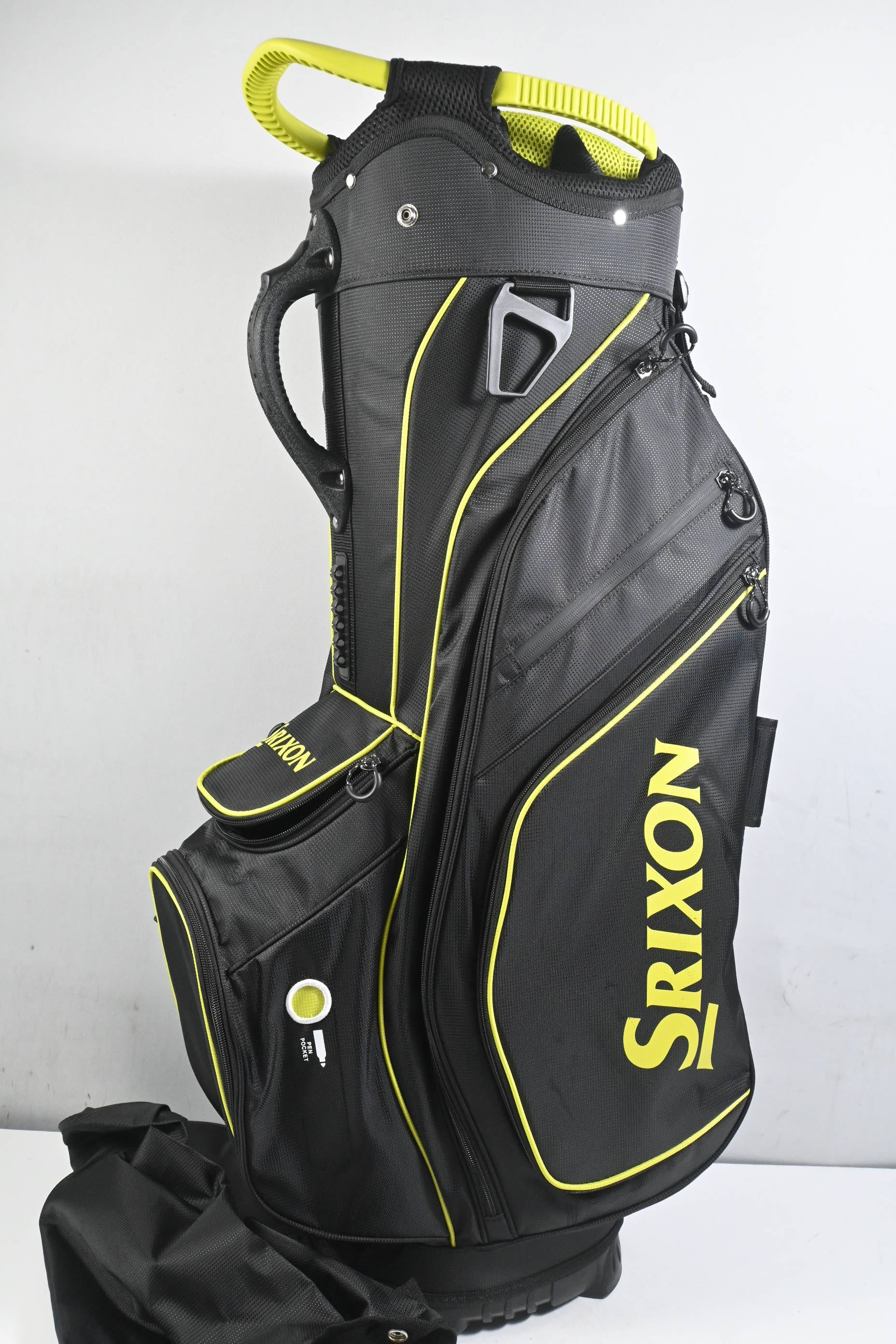 Srixon Cart Bag / 14-Way Divider / Black, Green