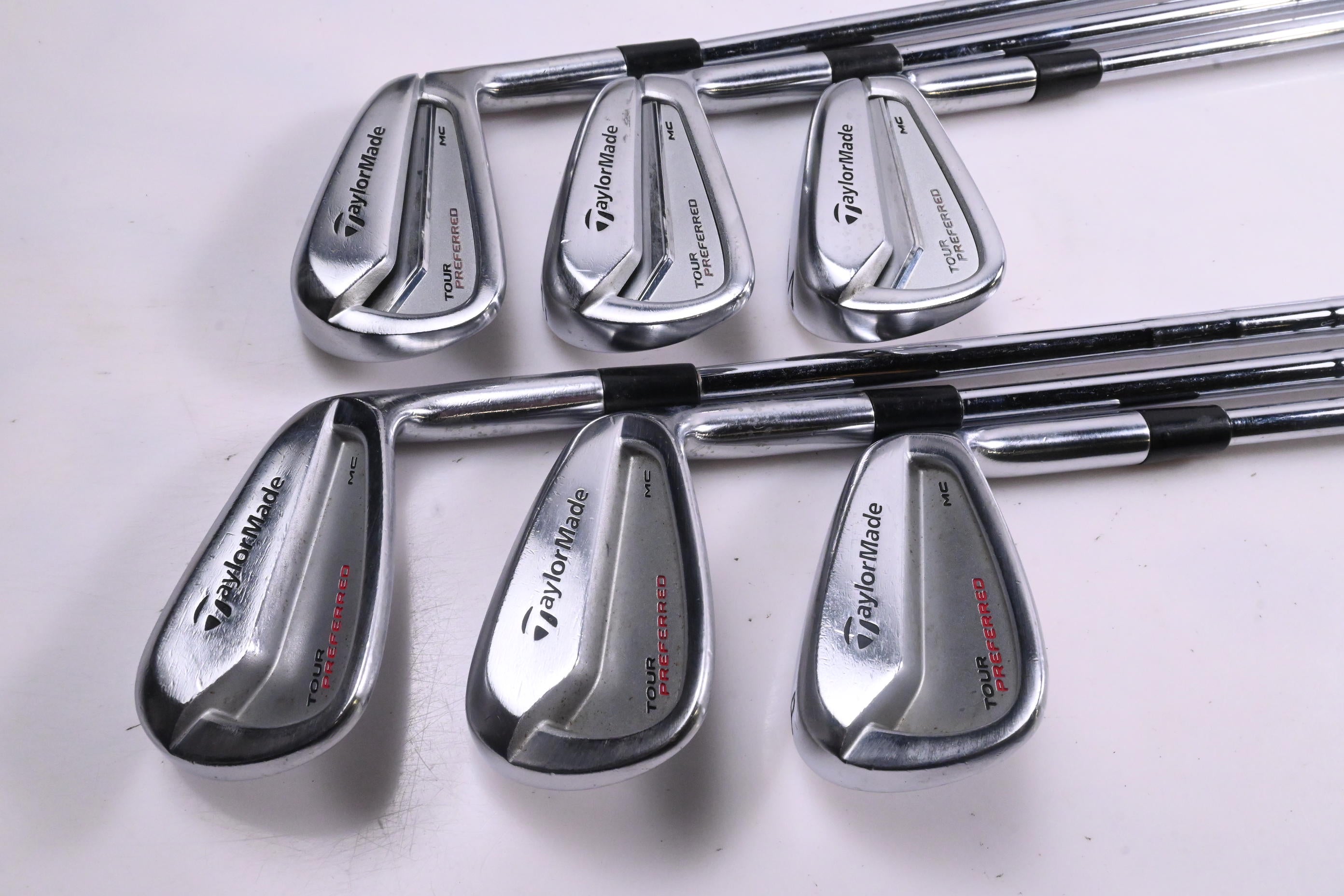 Taylormade Tour Preferred MC 2014 Irons / 5-PW / Regular Flex KBS Tour Shafts