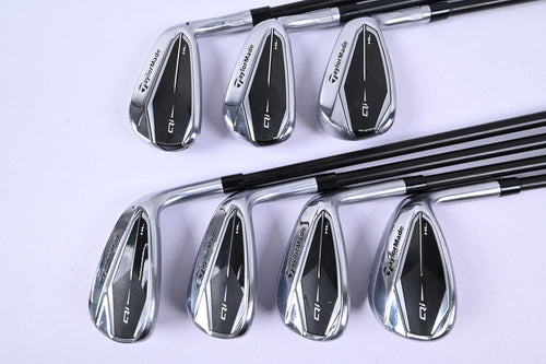TaylorMade Qi HL Irons / 6-PW+GW+SW / Regular Flex Helium NCT 60i Shafts