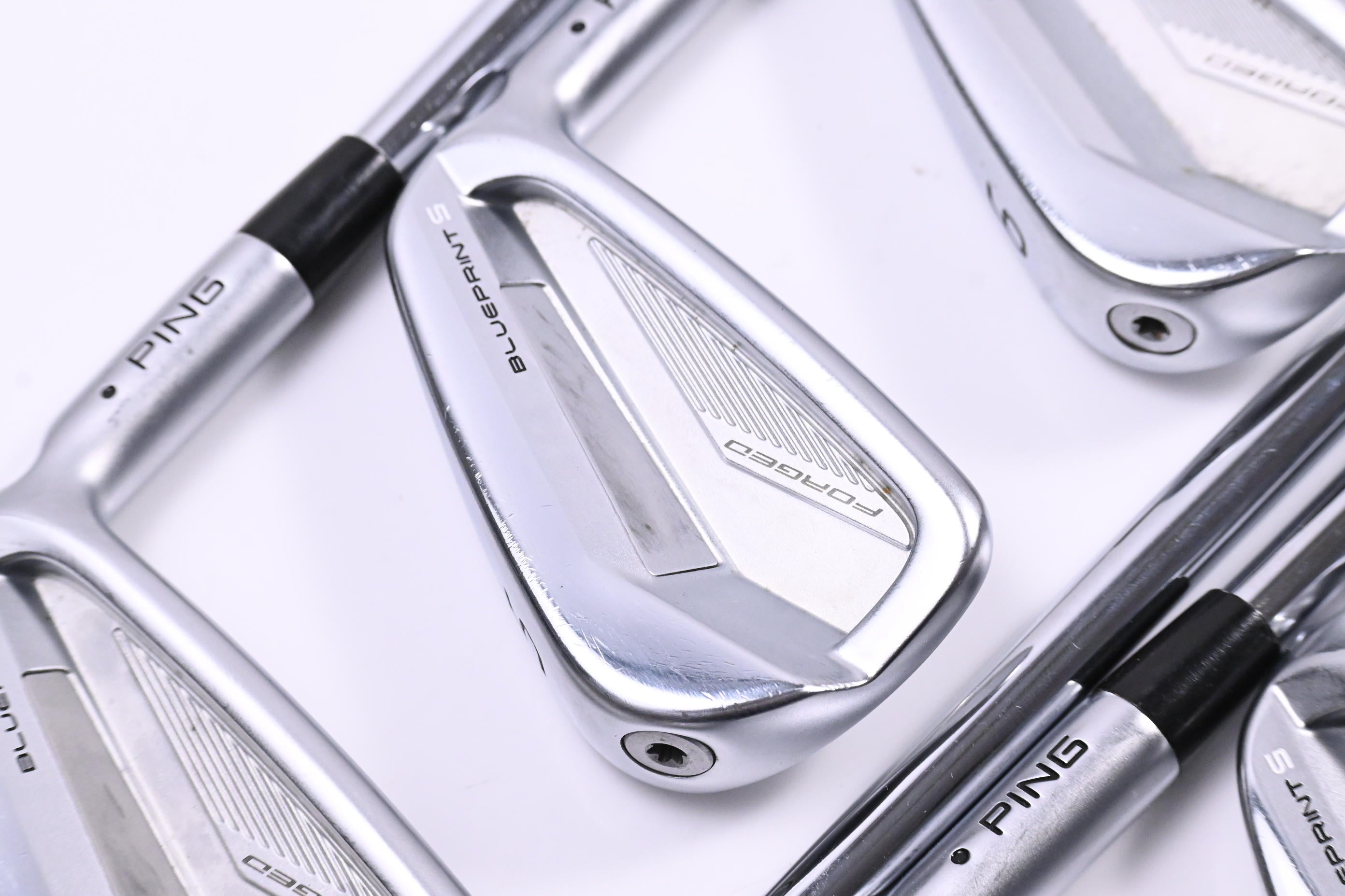 Ping Blueprint S Irons / 4-PW / Black Dot / Stiff Flex Dynamic Gold 105 S300 Shafts