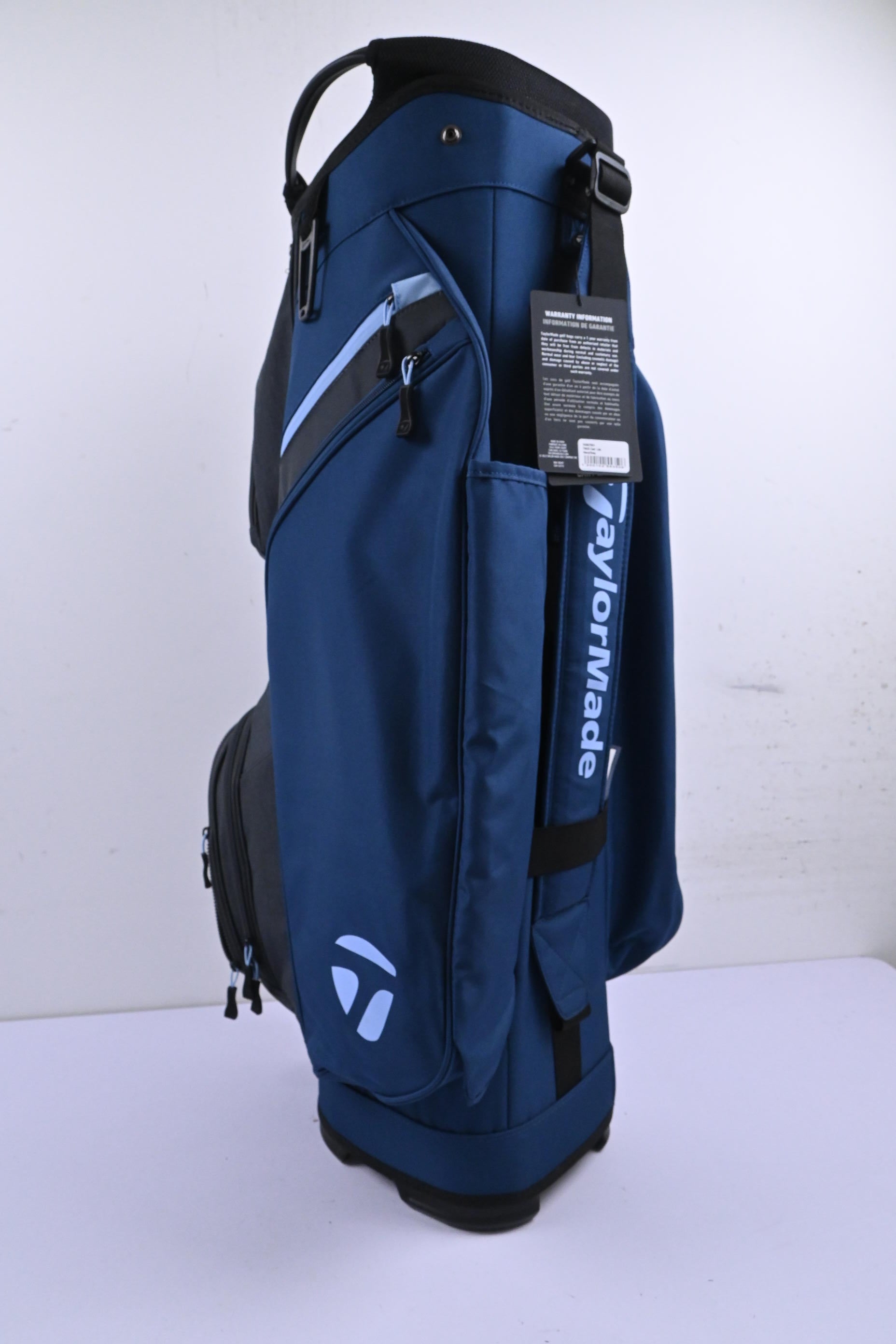 Taylormade Cart Lite Cart Bag / 14-Way Divider / Blue & Grey