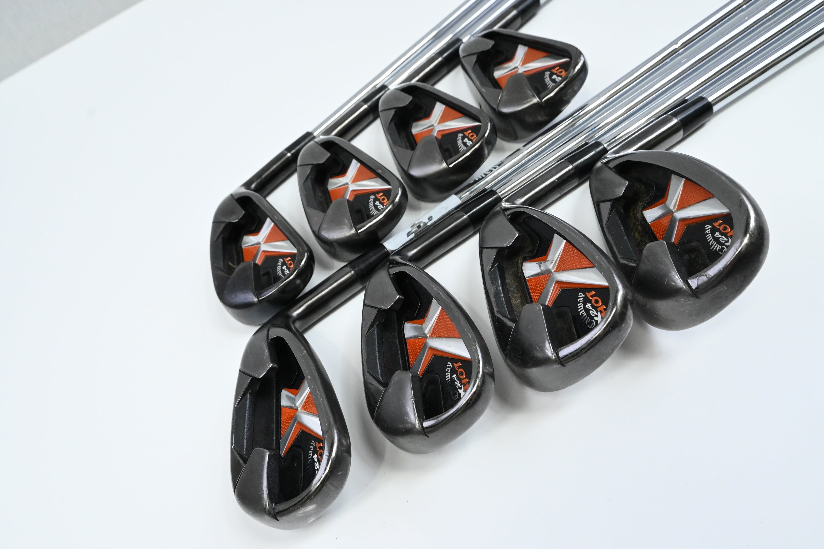 Callaway X-24 Hot Irons / 4-PW+SW / Uniflex Callaway Shafts
