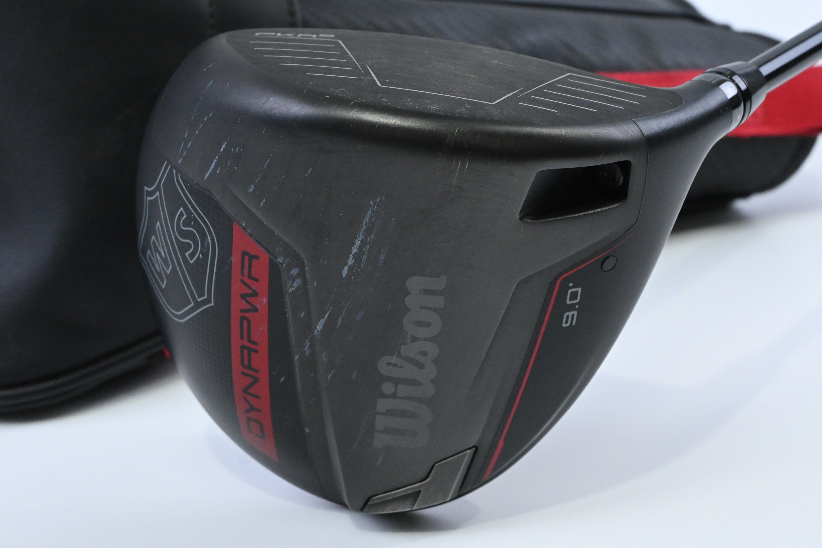 Wilson Dynapower Carbon 2023 Driver / 9 Degree / Stiff Flex HZRDUS Smoke Red RDX