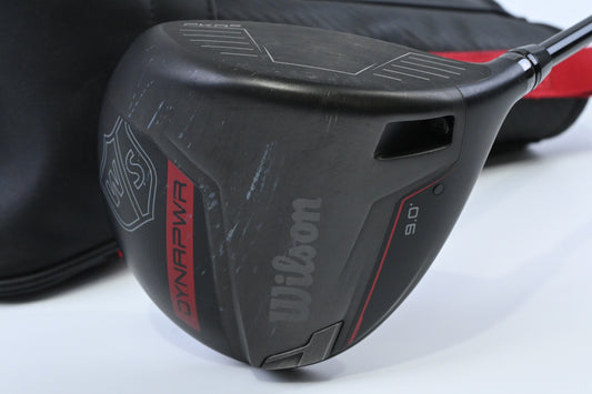 Wilson Dynapower Carbon 2023 Driver / 9 Degree / Stiff Flex HZRDUS Smoke Red RDX