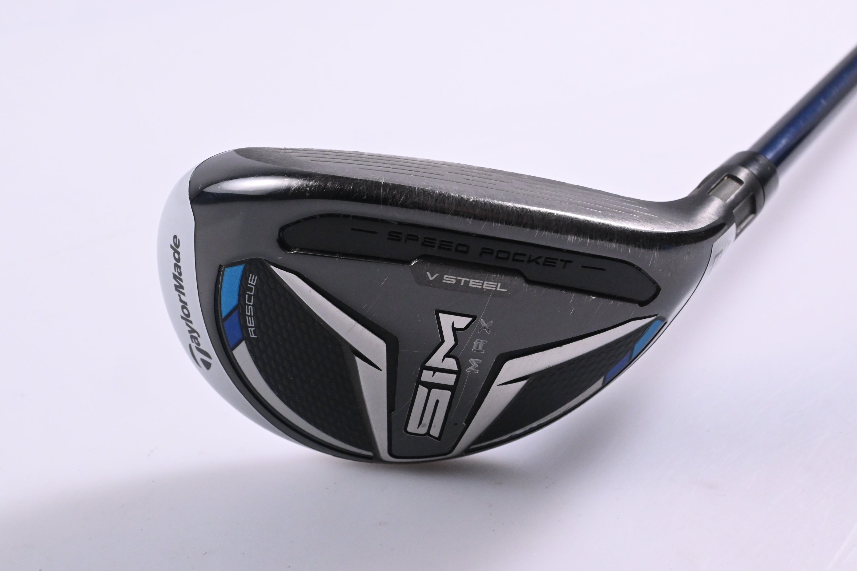 Taylormade SIM Max #3 Hybrid / 19 Degree / Stiff Flex Fujikura Ventus Blue 7 Shaft