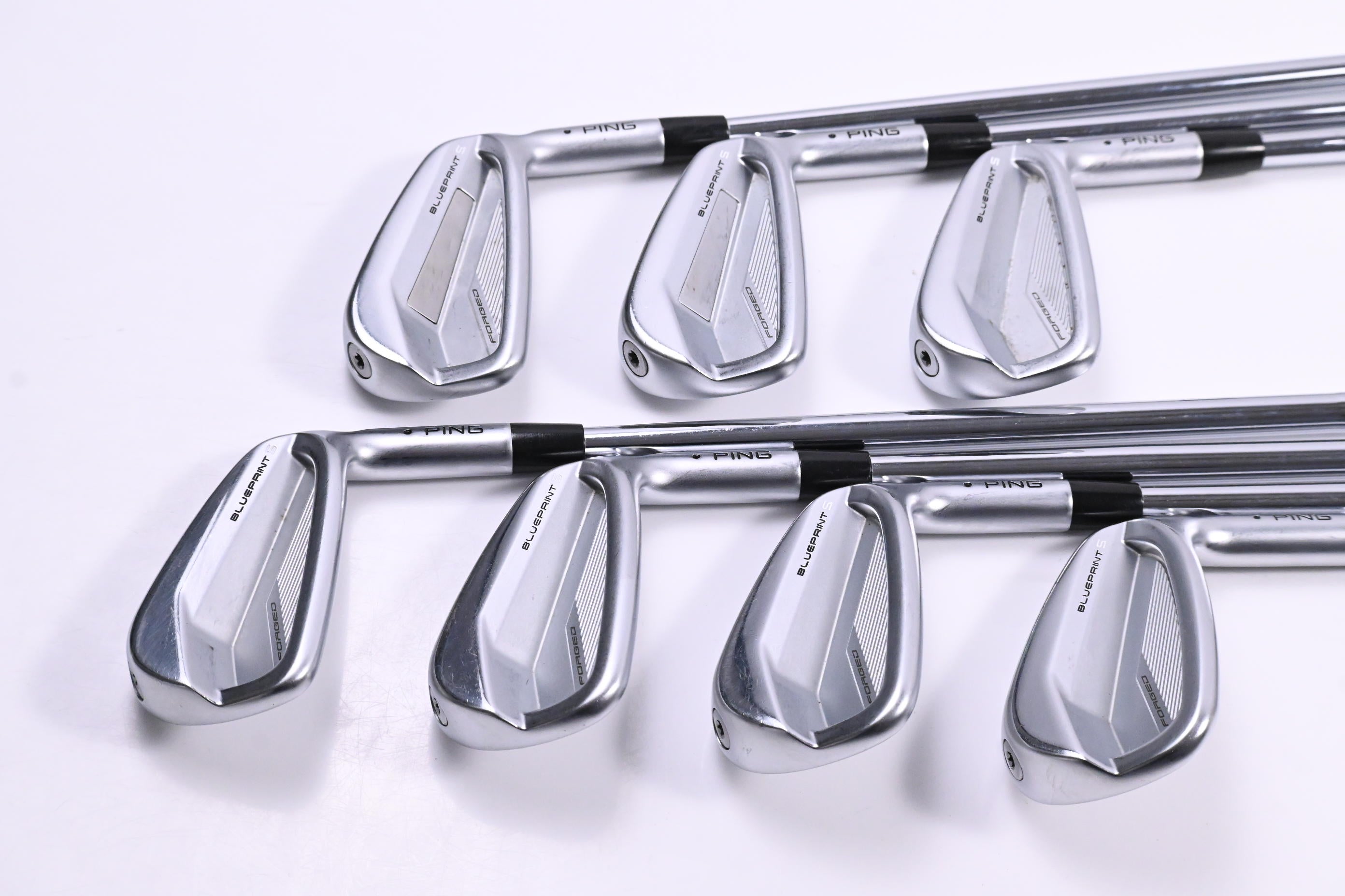 Ping Blueprint S Irons / 4-PW / Black Dot / Stiff Flex Dynamic Gold 105 S300 Shafts