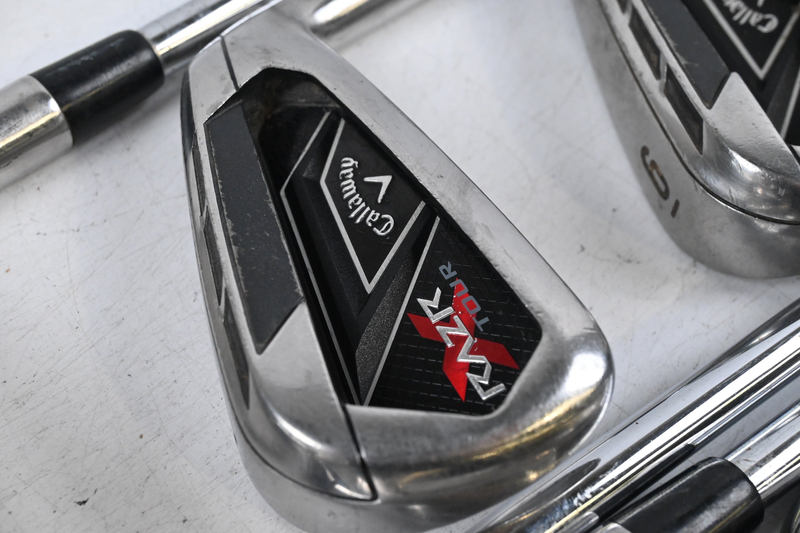 Callaway RAZR X Tour Irons / 4-PW / Stiff Flex Dynamic Gold S300 Shafts