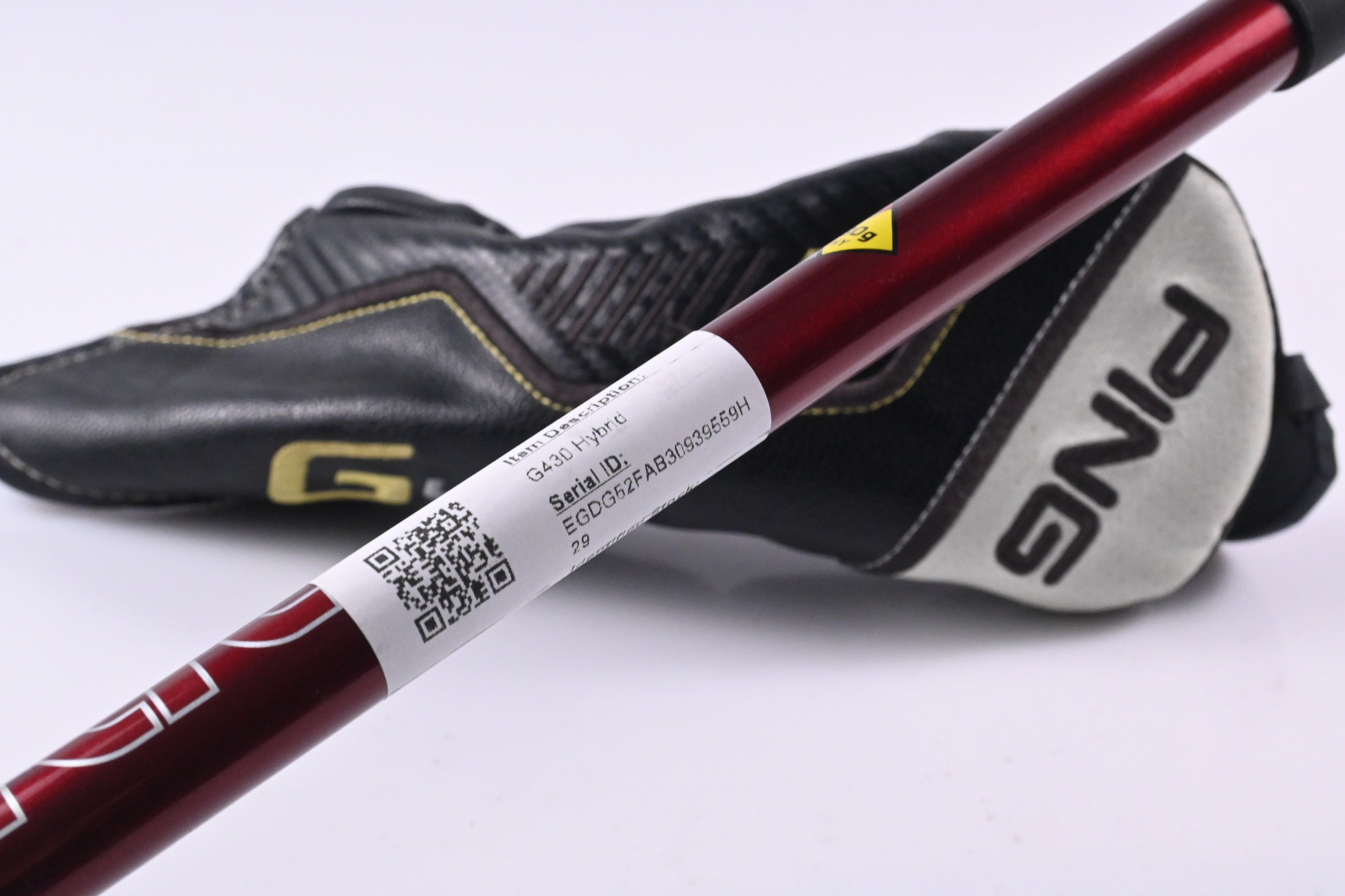 Ping G430 #3 Hybrid / 19 Degree / Stiff Flex HZRDUS Smoke RDX Red 80 Shaft